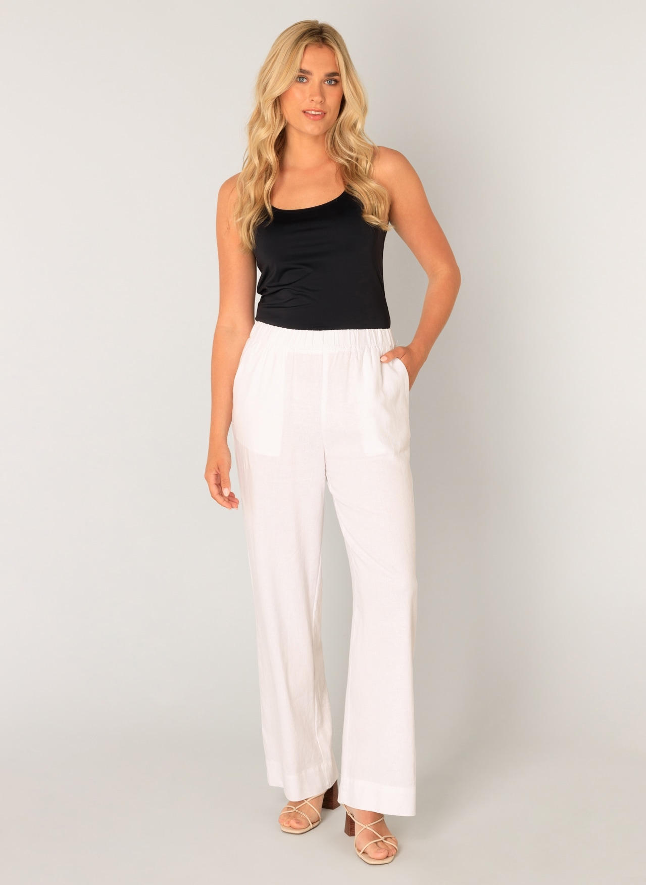 Base Level Leinenhose »Yul«