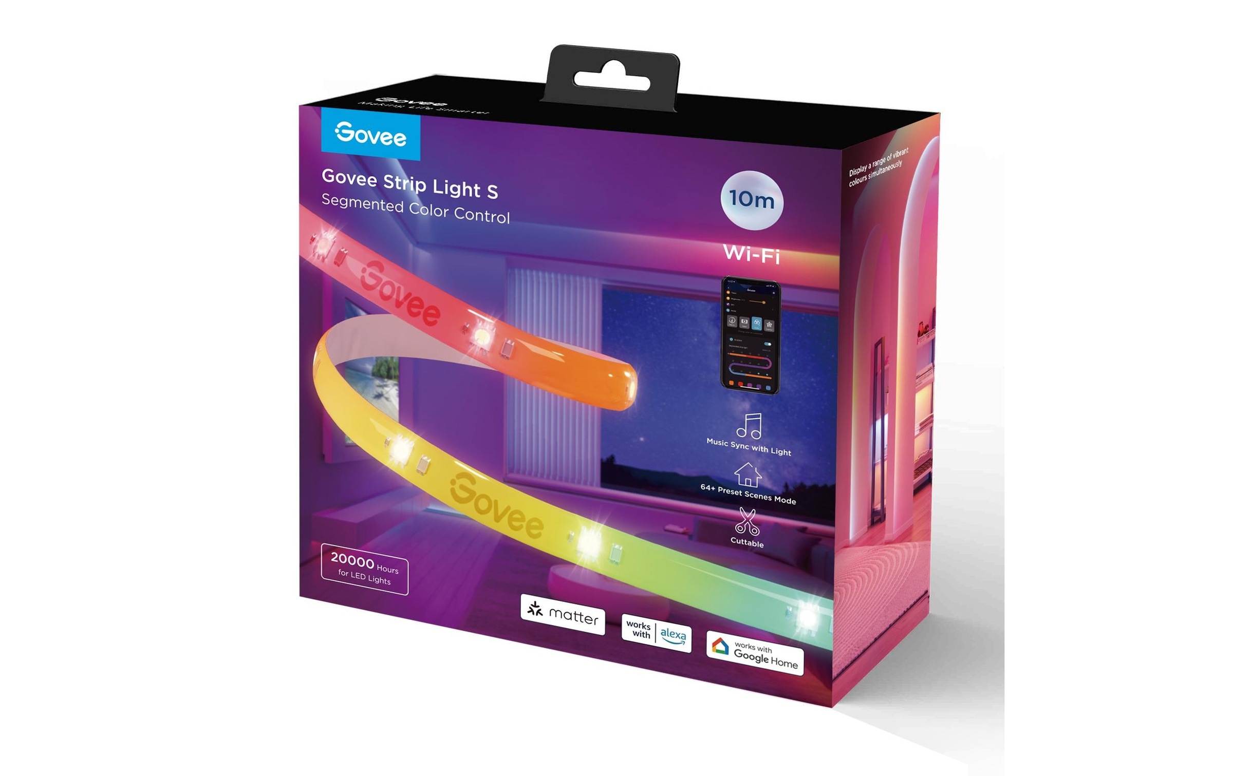 Govee LED Lichtleiste »Govee Light S, Wi-Fi / Bluetooth / Matter«