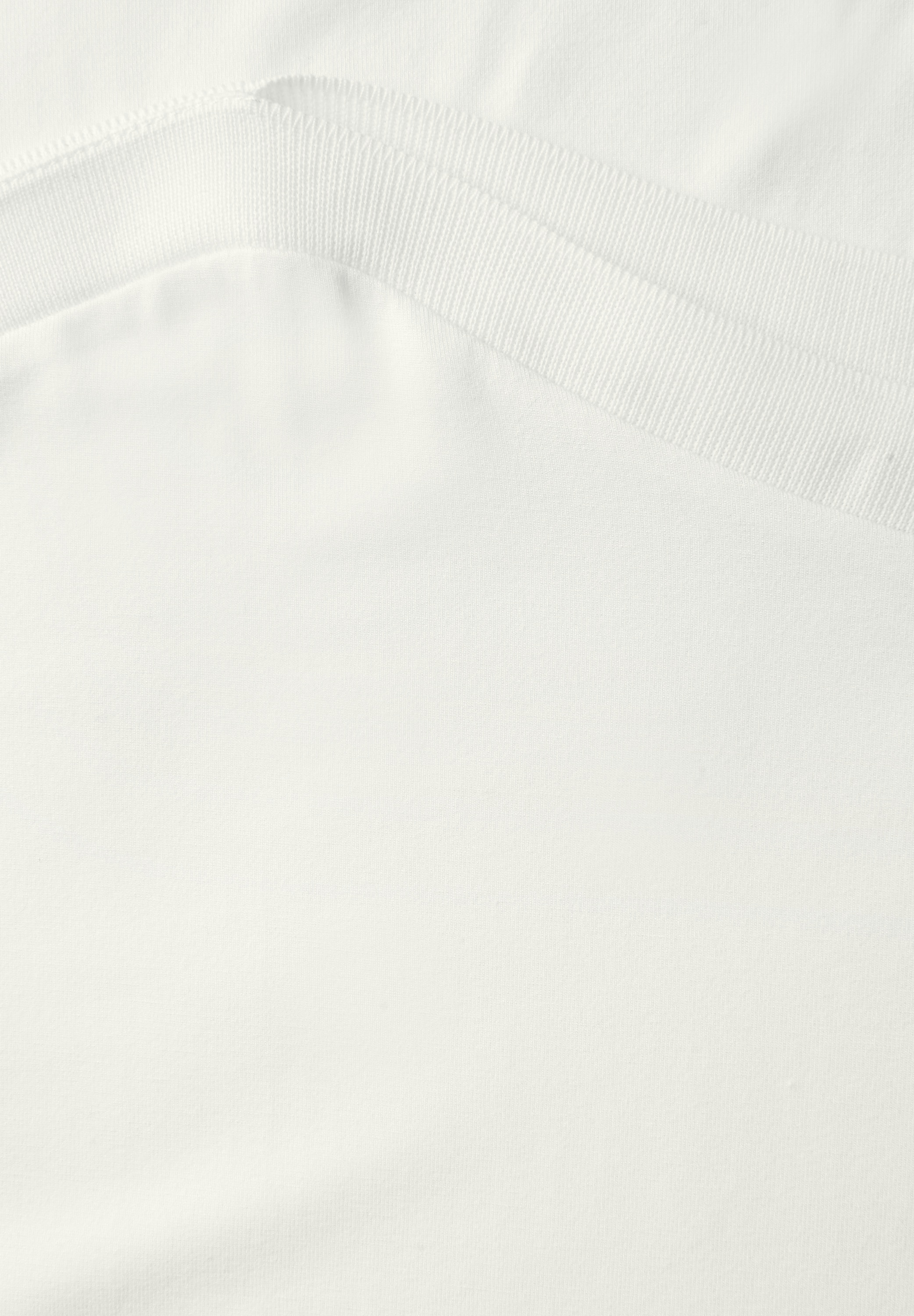 STREET ONE T-Shirt, U-Boot Shirt mit Rippdetail