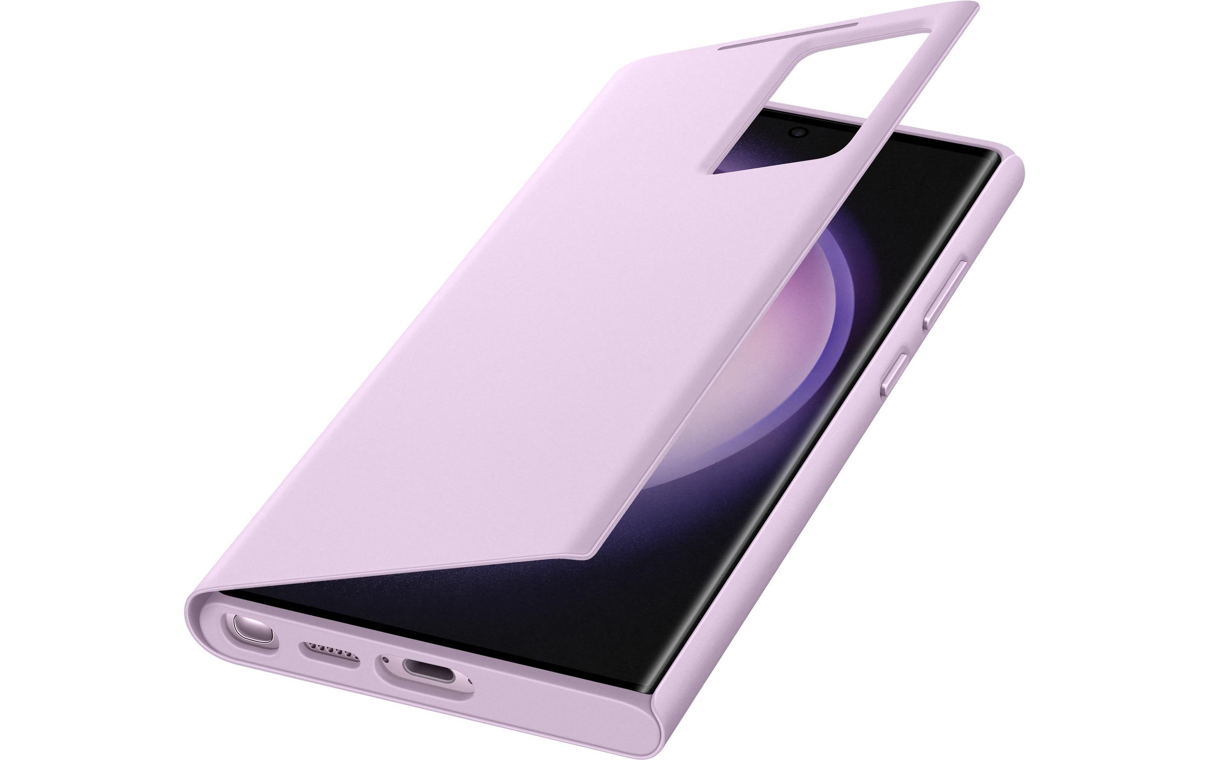 Handyhülle »Smart View Wallet Lavendel«, Samsung Galaxy S23 Ultra