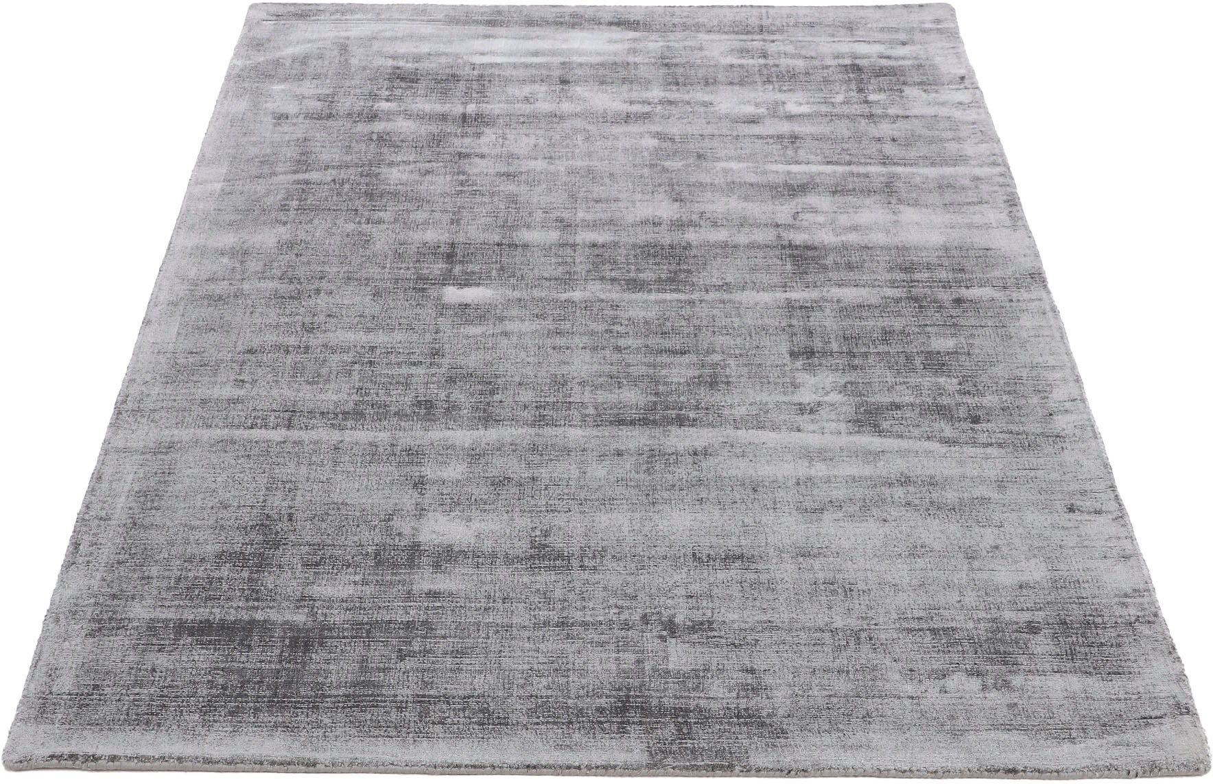 carpetfine Teppich »Ava Viskoseteppich«, rechteckig, 13 mm Höhe, Seidenoptik, leichter Glanz, auch als Läufer erhältlich