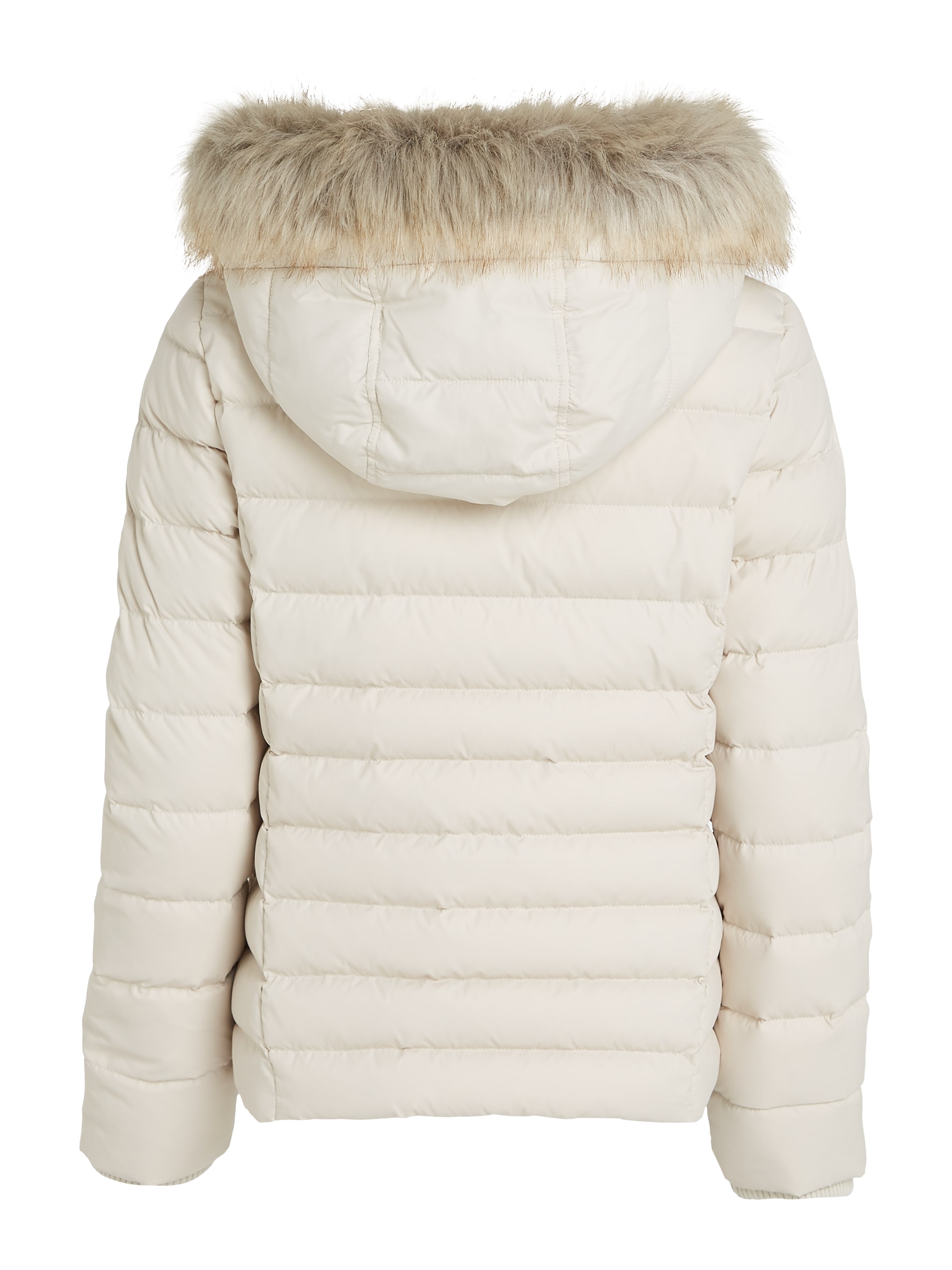 Tommy Jeans Steppjacke »TJW BASIC HOODED DOWN JACKET EXT«, mit Kapuze, mit Logostickerei