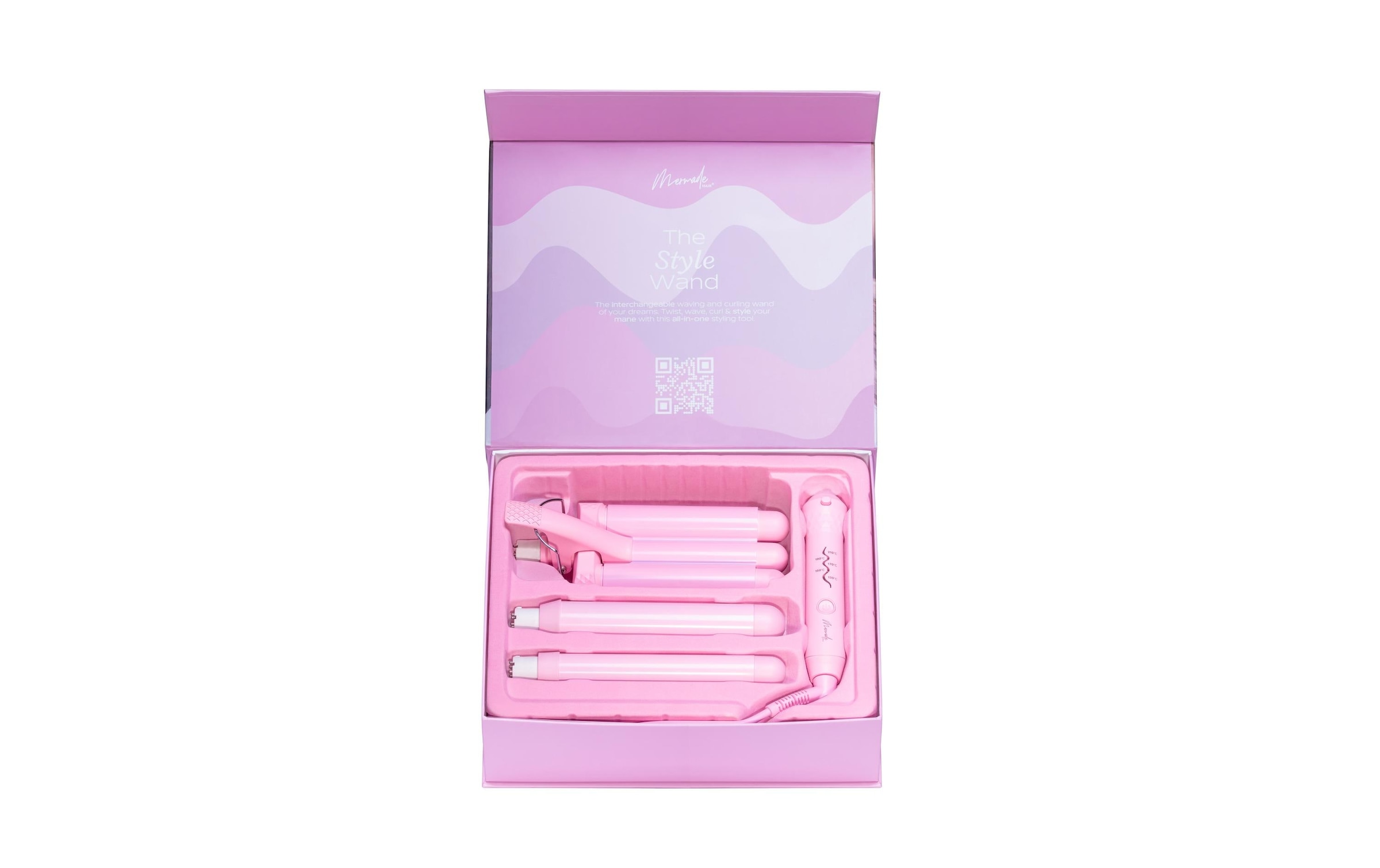 Mermade Hair Lockenstyler »The Style Wand Pink«