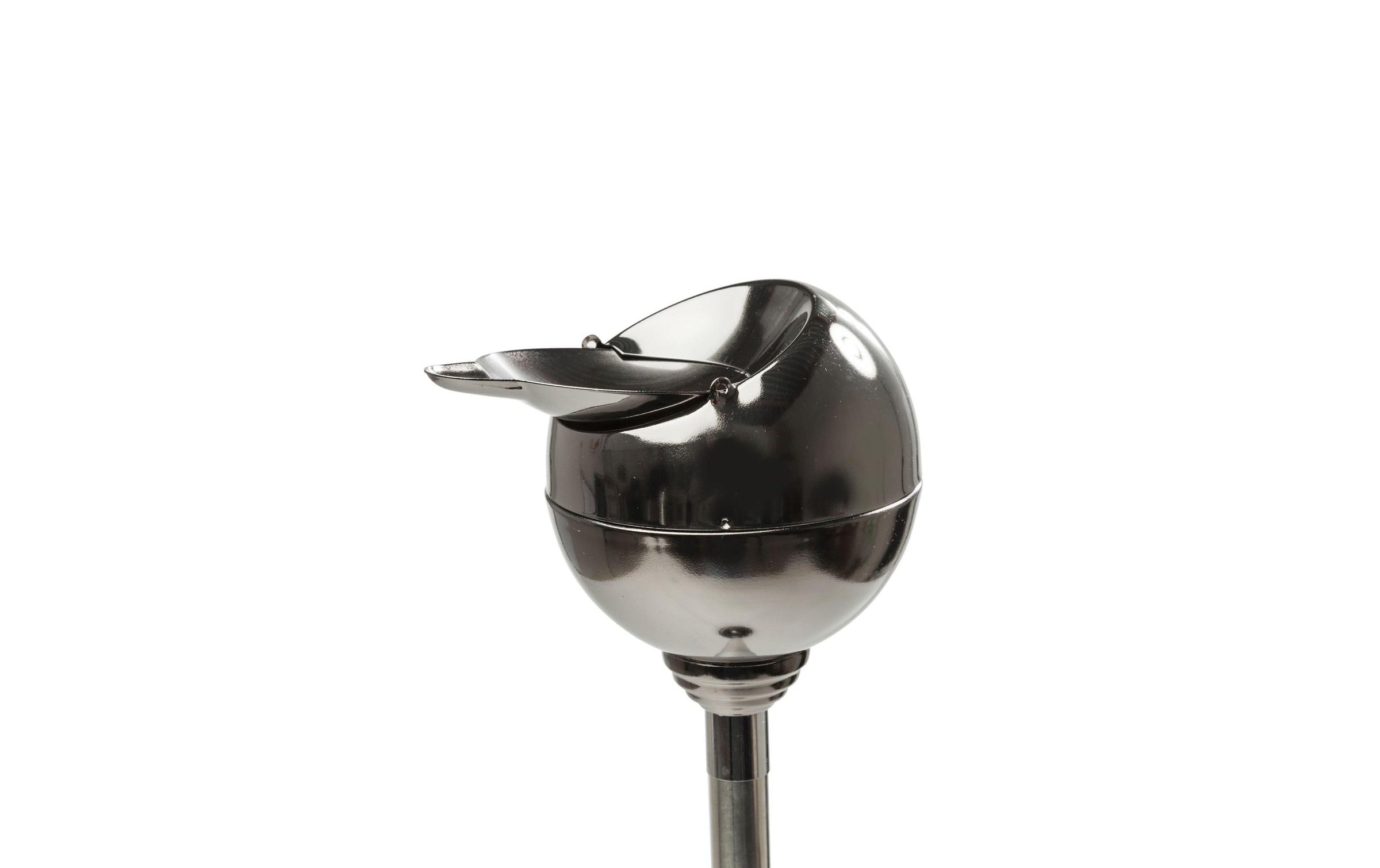 Kare Design Aschenbecher »Spheric Gunmetal«, 1 Behälter