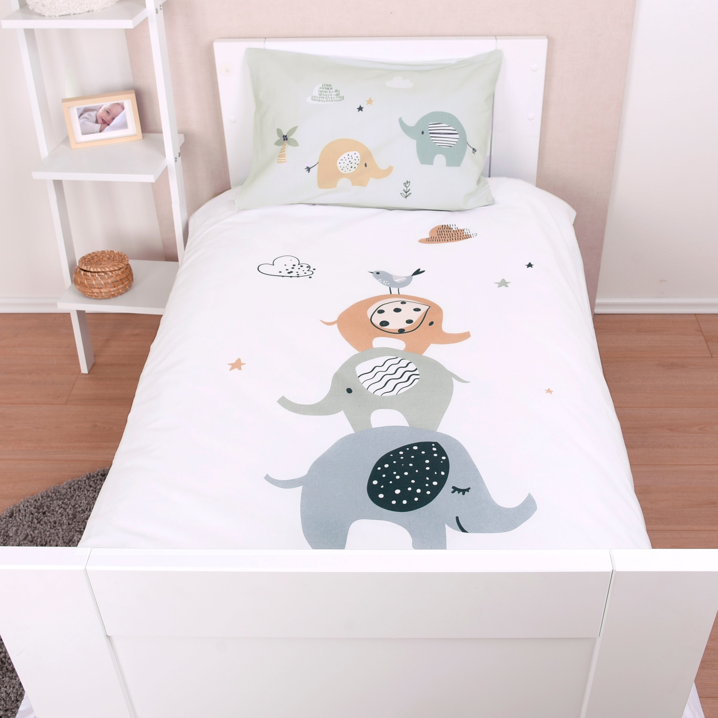 Baby Best Babybettwäsche »babybest Elephants«, mit liebevollem Motiv