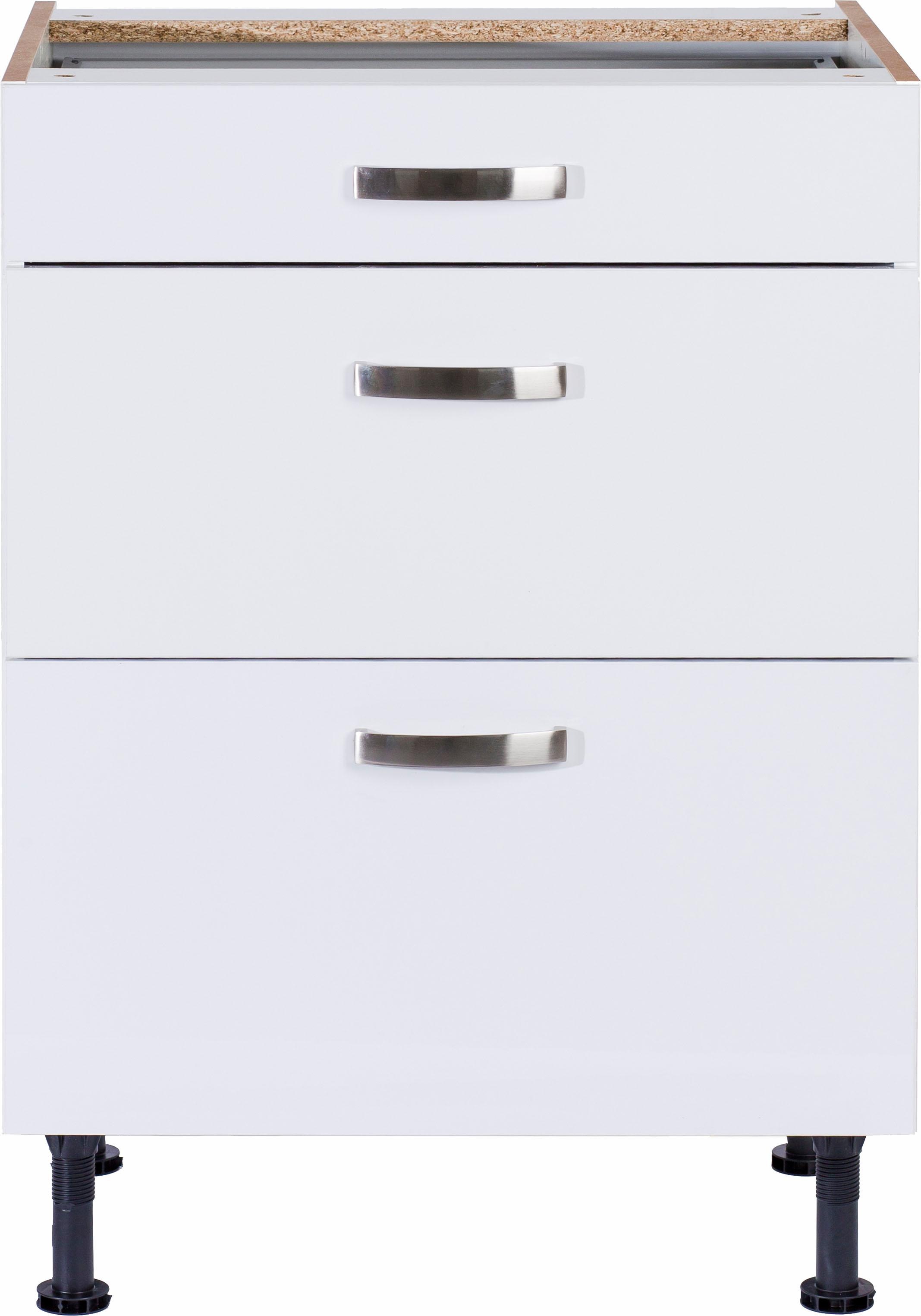 KOCHSTATION Unterschrank »KS-Cara«, Breite 60 cm, mit Vollauszügen und Soft-Close-Funktion