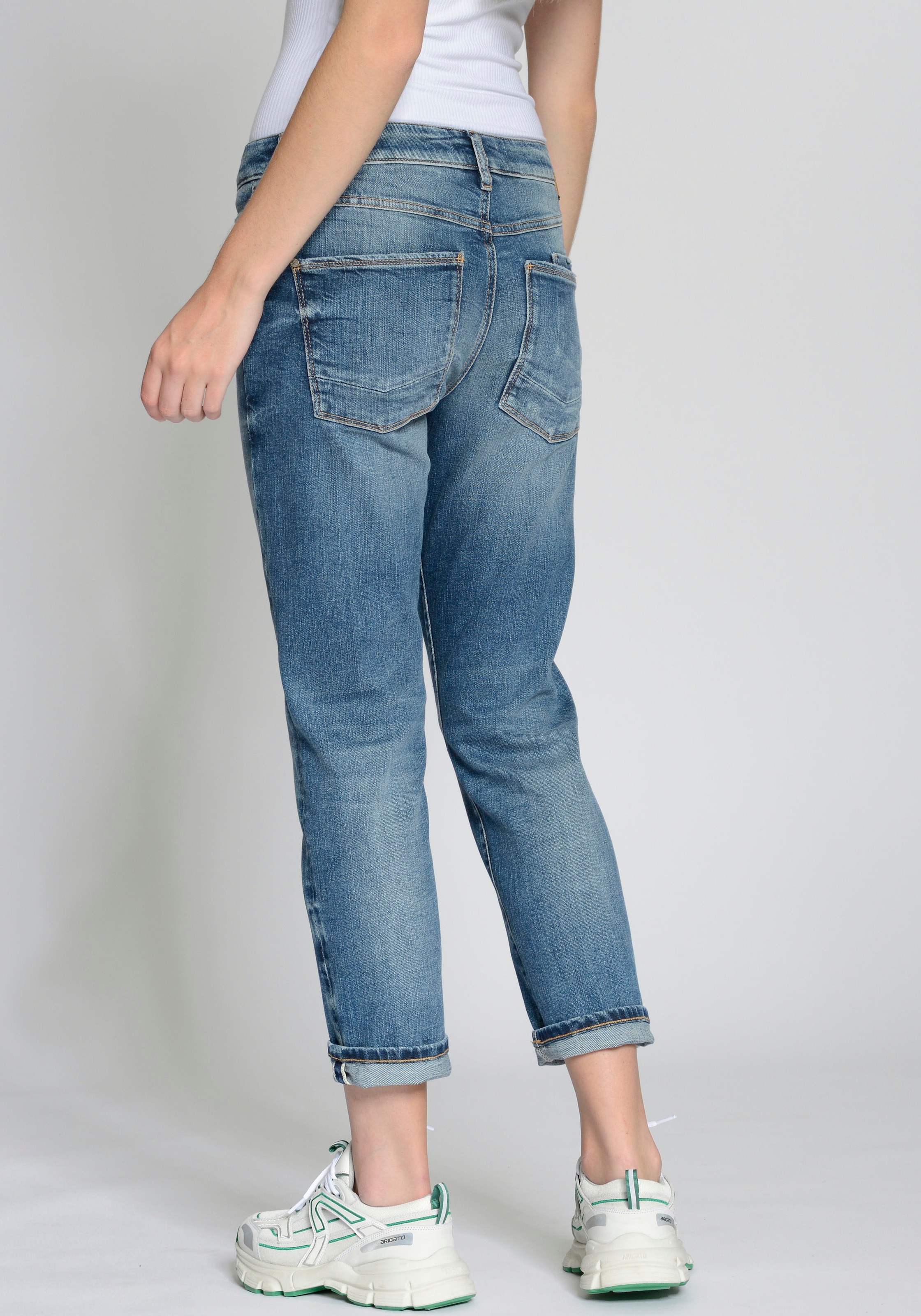 GANG Boyfriend-Jeans »94NADIA«, 5-Pocket Style mit Reissverschluss und Knopf