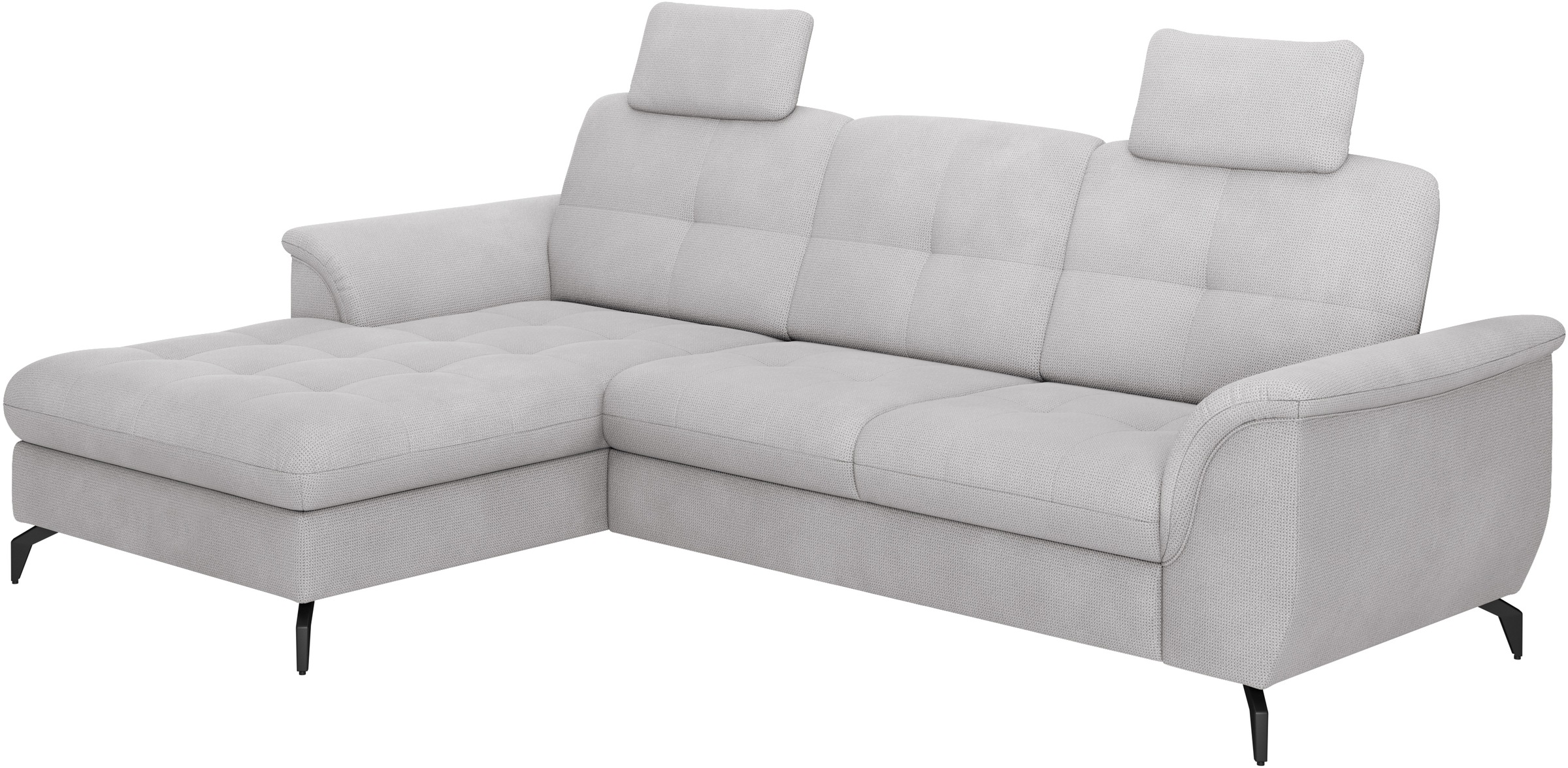 sit&more Ecksofa »Zora L-Form«, wahlweise mit Bettfunktion und Bettkasten