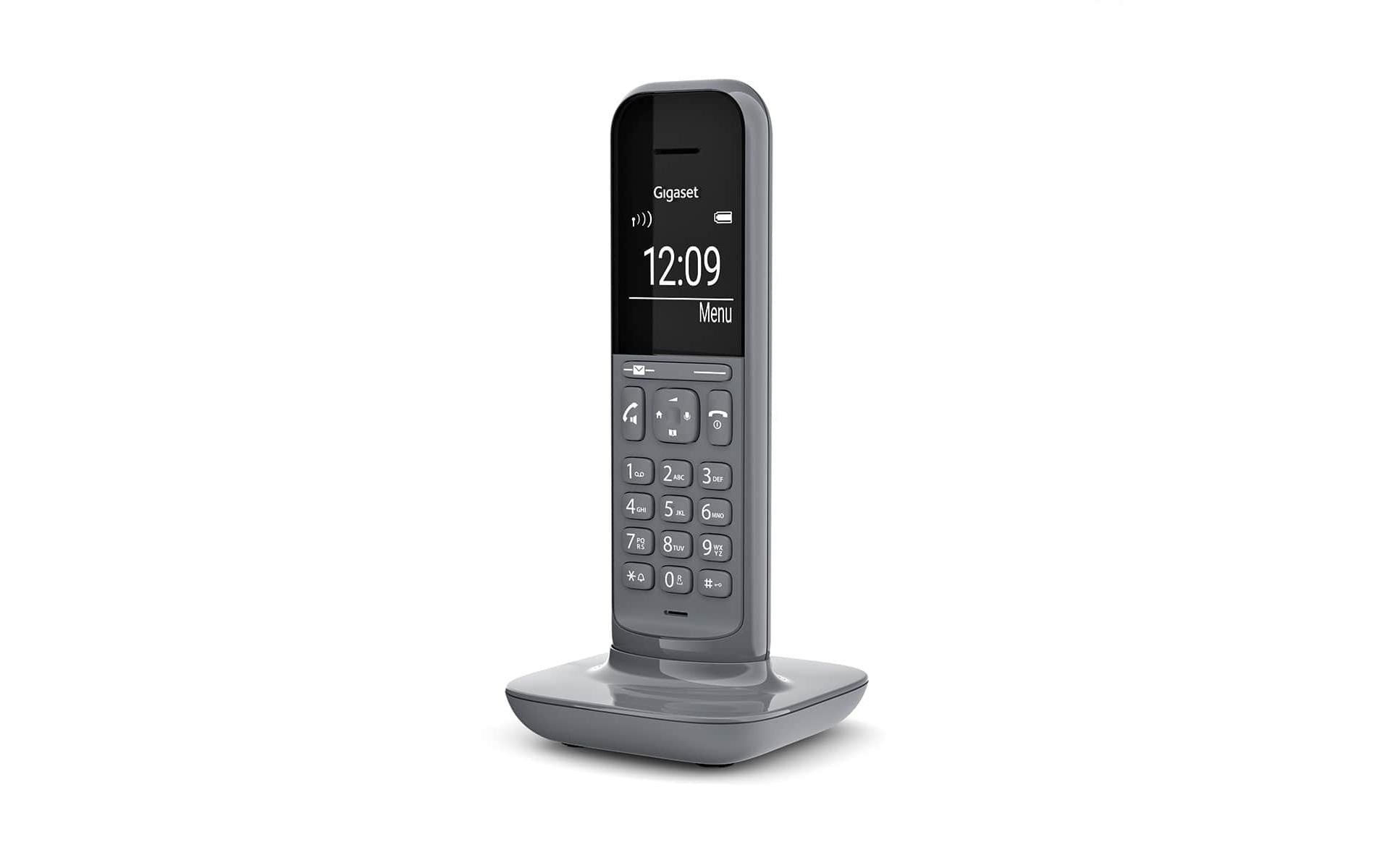 Gigaset Schnurloses DECT-Telefon »Gigaset CL390A Grau«