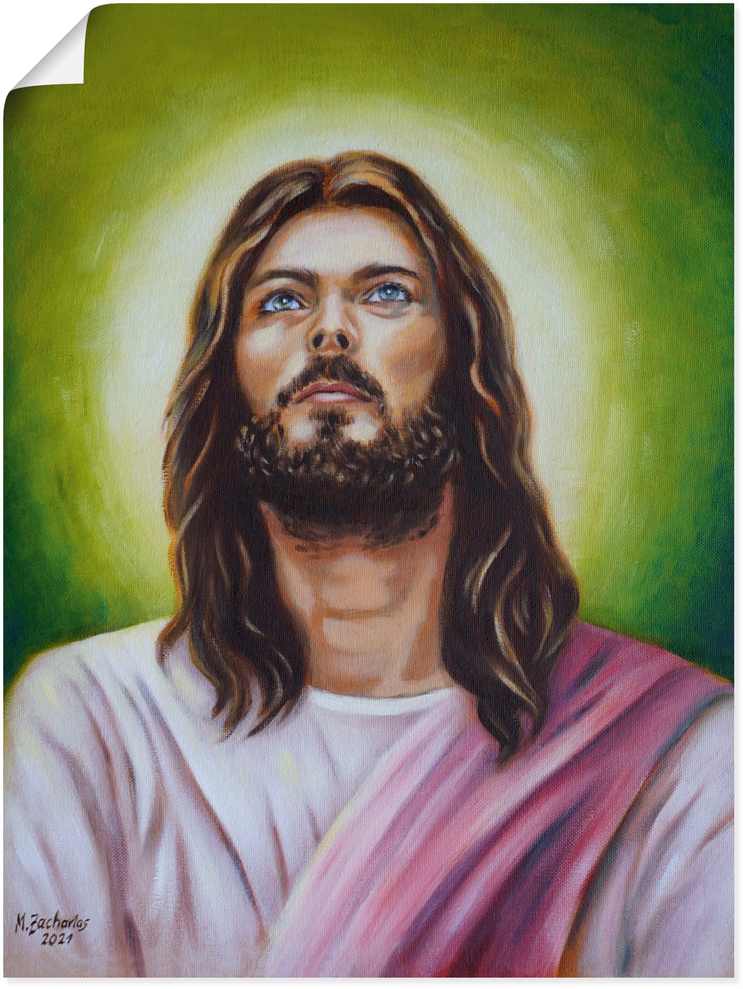 Artland Wandbild »Jesus Christus Porträt«, Christliche Bilder, (1 St