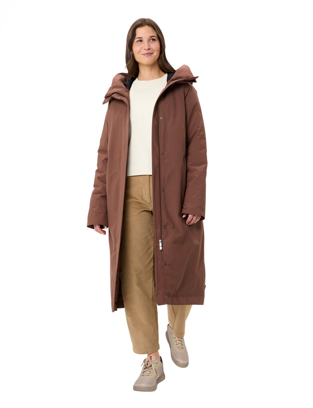 VAUDE Langmantel »WOMEN'S COREWAY COAT«, (1 tlg.)