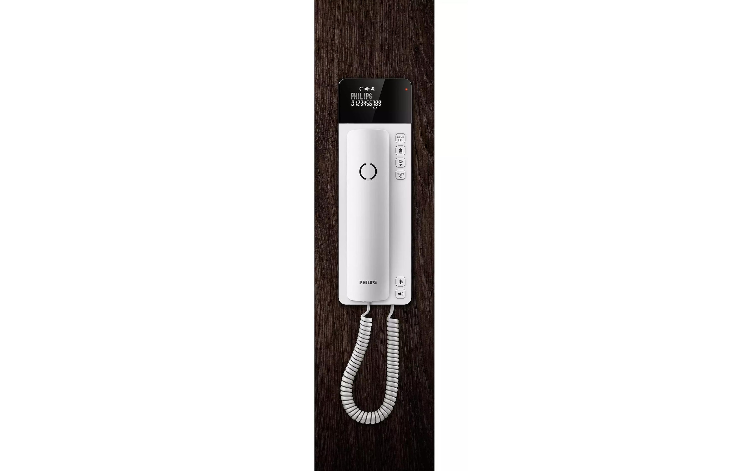 Philips Festnetztelefon »Philips SCALA M110W Weiss«