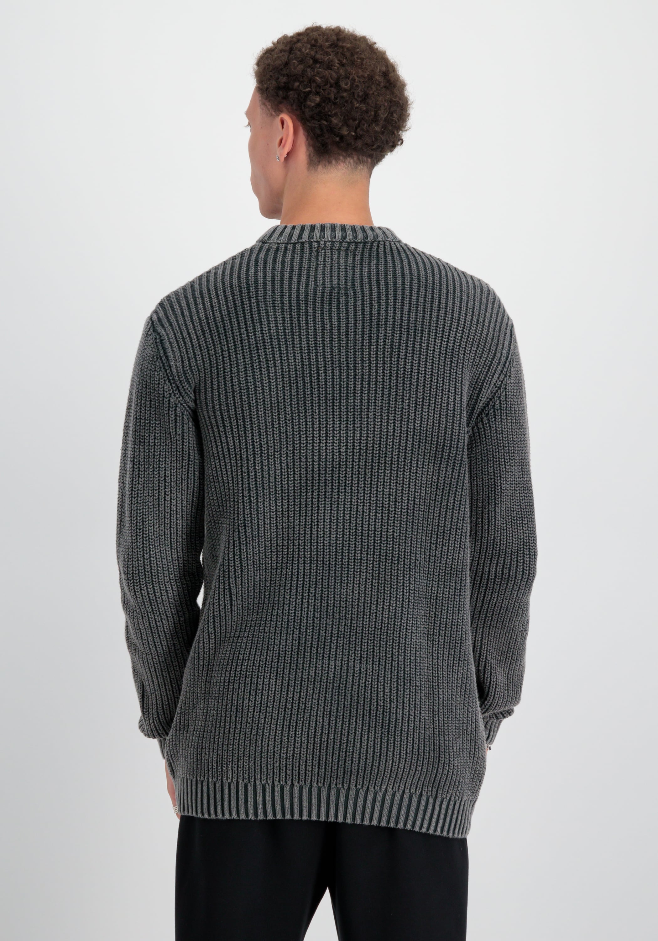 Alpha Industries Sweater »Alpha Industries Men - Knitwear Acid Pullover«