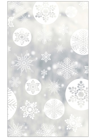 Fensterfolie »Look Snowy white«, halbtransparent, glattstatisch haftend