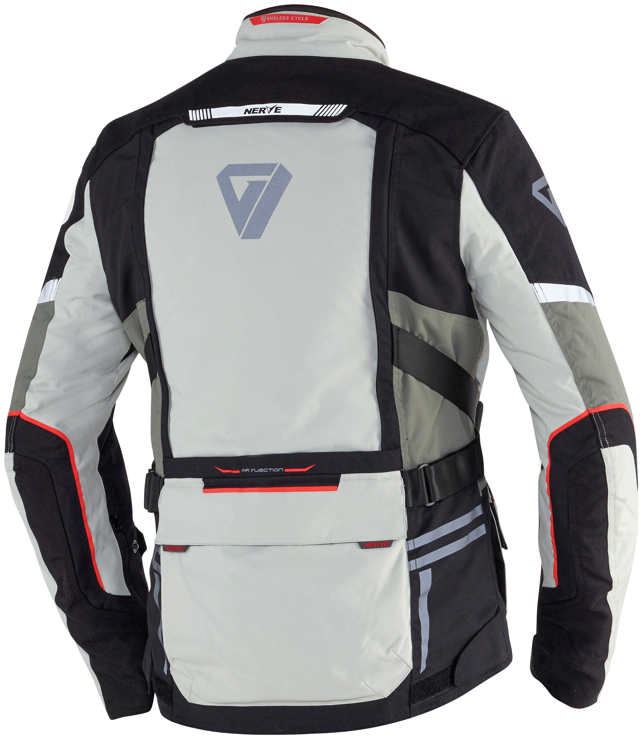 NERVE Motorradjacke »Goldfarbenen Tour Jacke«
