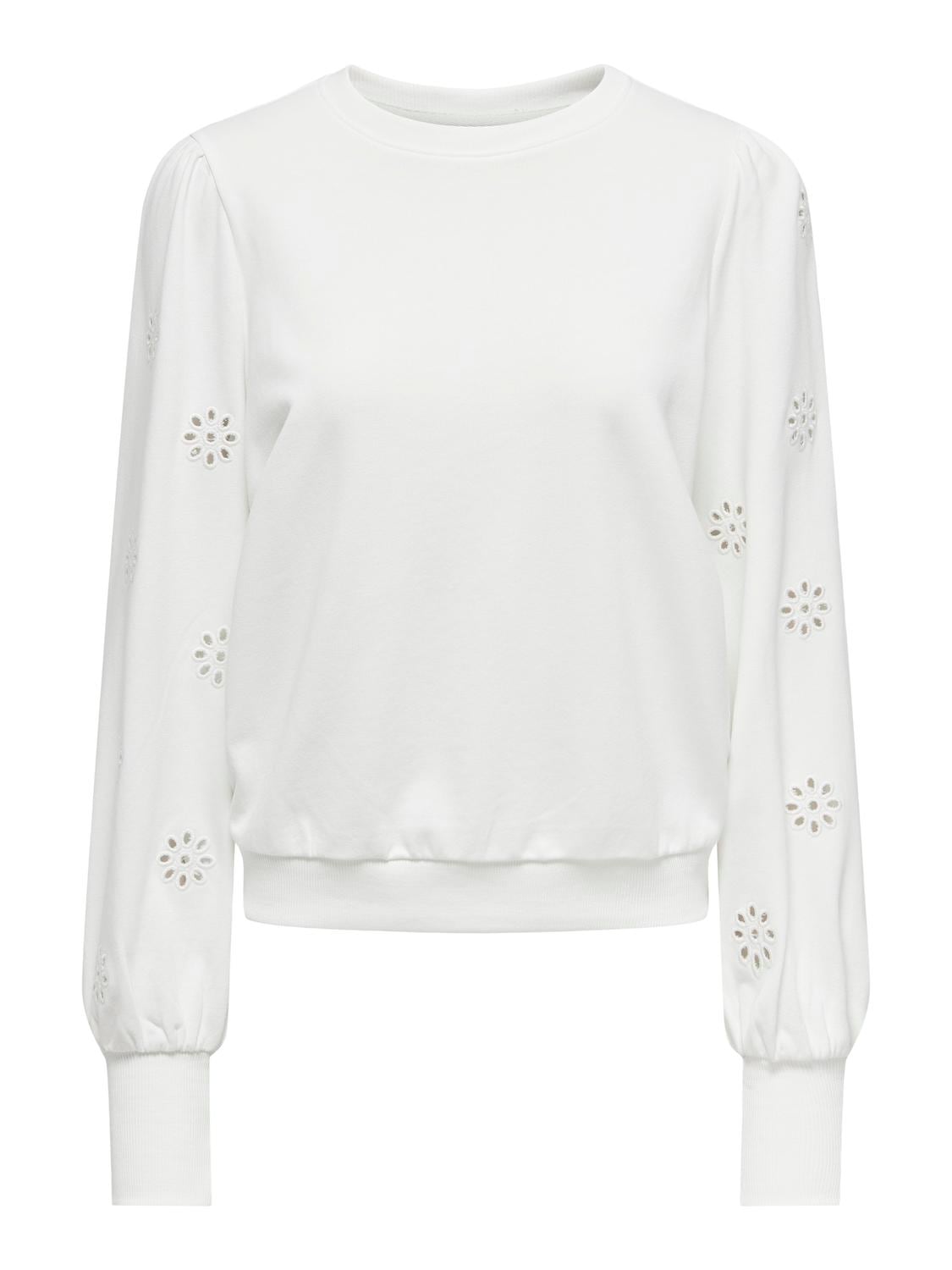 ONLY Sweatshirt »ONLFEMME L/S PUFF EMBROIDERY UB SWT«