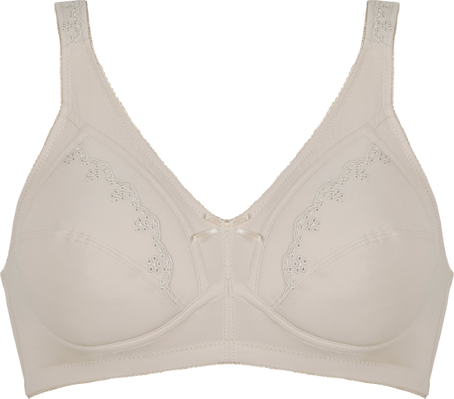 Naturana Bügelloser BH »Soft Cup« feminin, bequem, elastisch, breite Träger, ohne Bügel