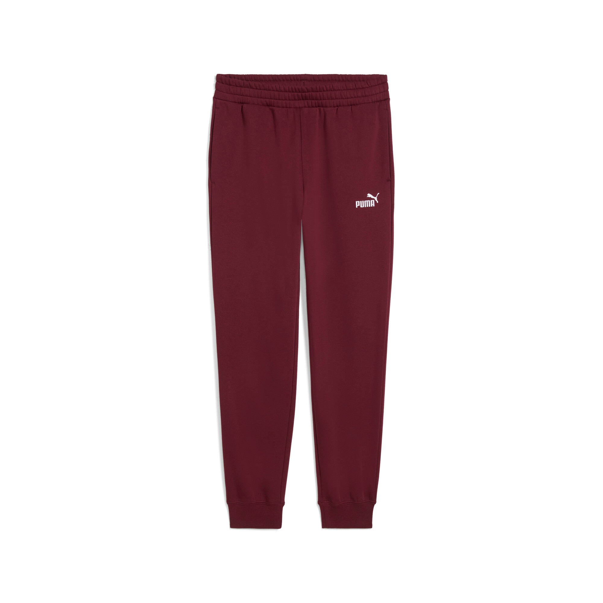 PUMA Trainingshose »ESS NO. 1 LOGO SWEATPANTS FL CL (S)« sportlicher Look, mit Eingrifftaschen, mit gerippten Bündchen