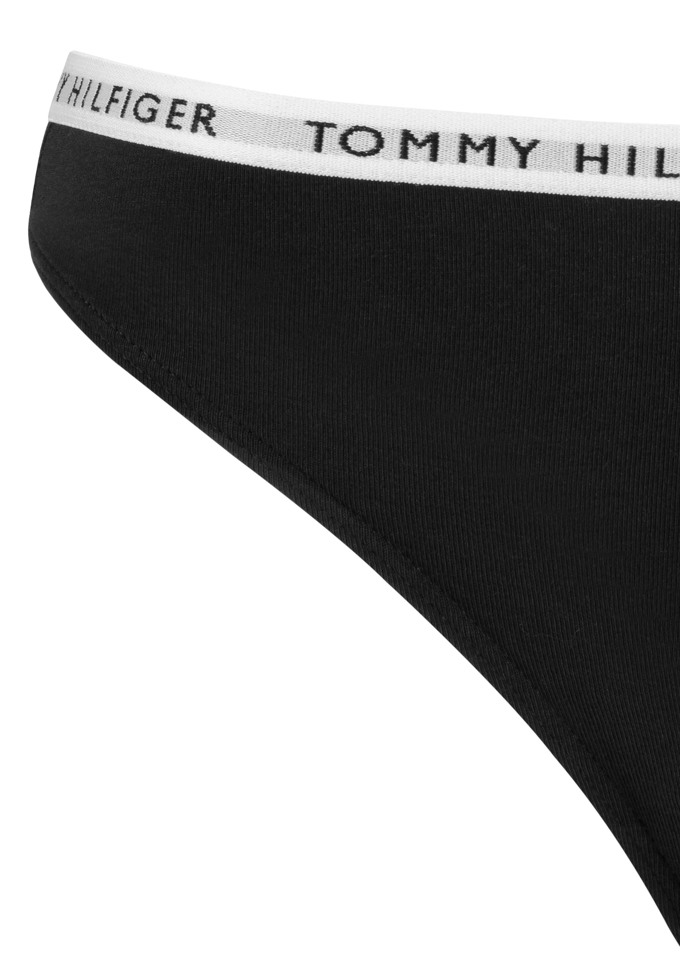 Tommy Hilfiger Underwear String, (3 St.), mit schmalem Logobündchen