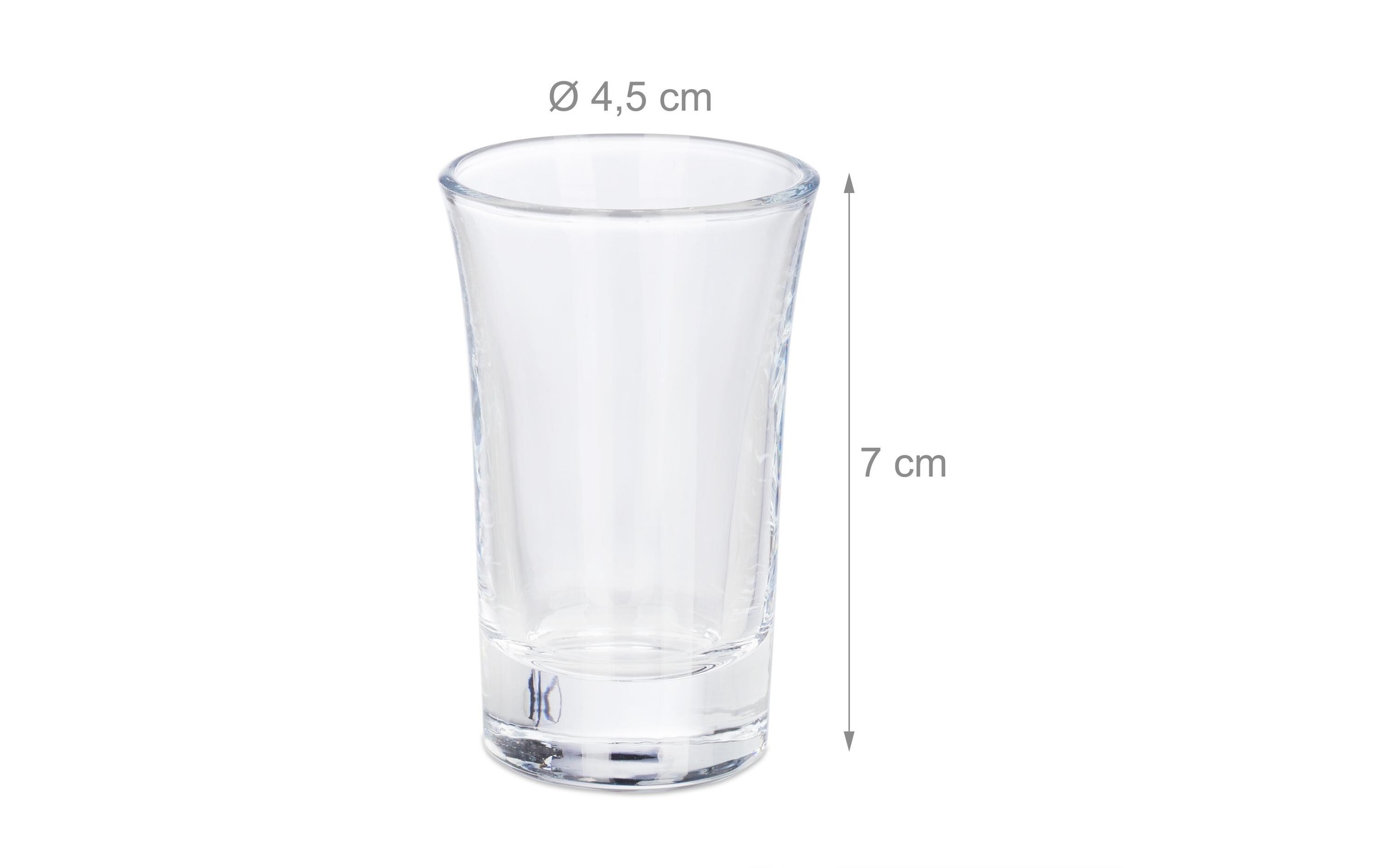 Verres à liqueur, lot de 12, Verres à shots, 2 cl, Verres à digestif, expresso, schnaps, shooters, transparent - Relaxdays