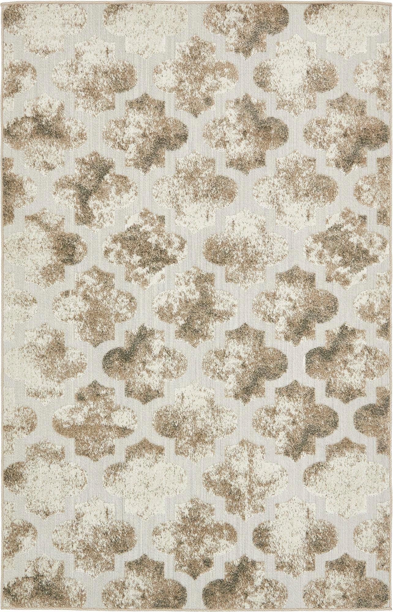 Myflair Möbel & Accessoires Teppich »Outdoor Cloud Crosses Lagerräumung«, rechteckig, 4 mm Höhe, Flachgewebe, Hoch-Tief Effekt, In- und Outdoor geeignet