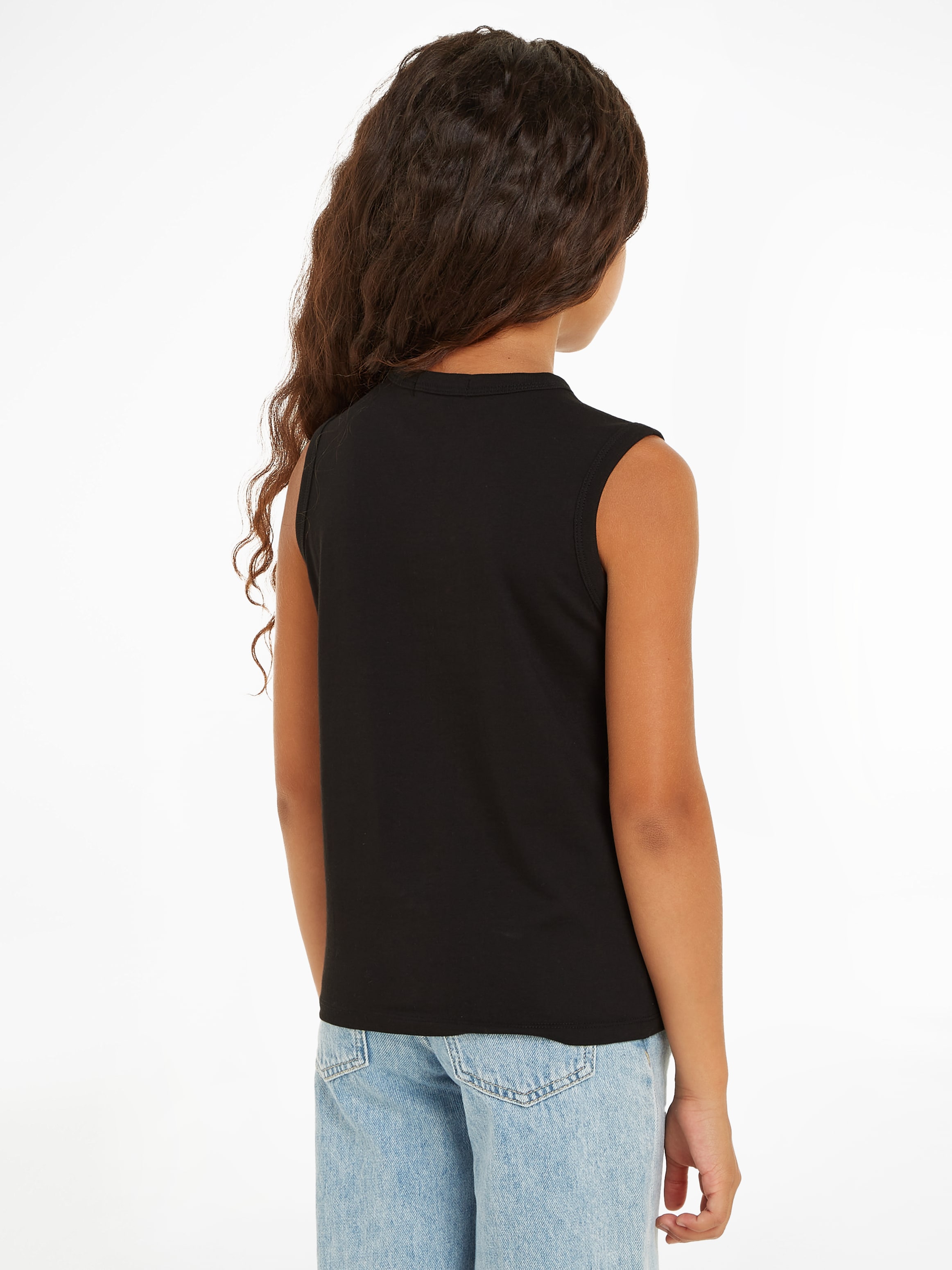 Calvin Klein Jeans Tanktop »MONO MINI BADGE REG. TANK TOP«, Kinder bis 16 Jahre