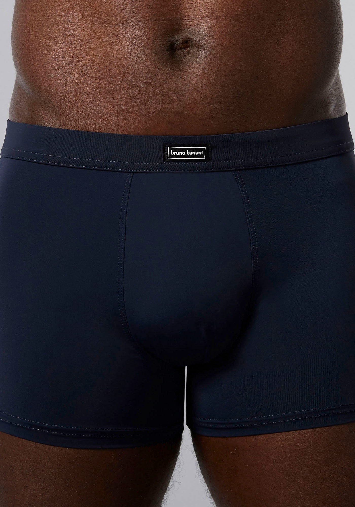 Bruno Banani Boxershorts, (2er-Pack), mit angesetztem Bündchen