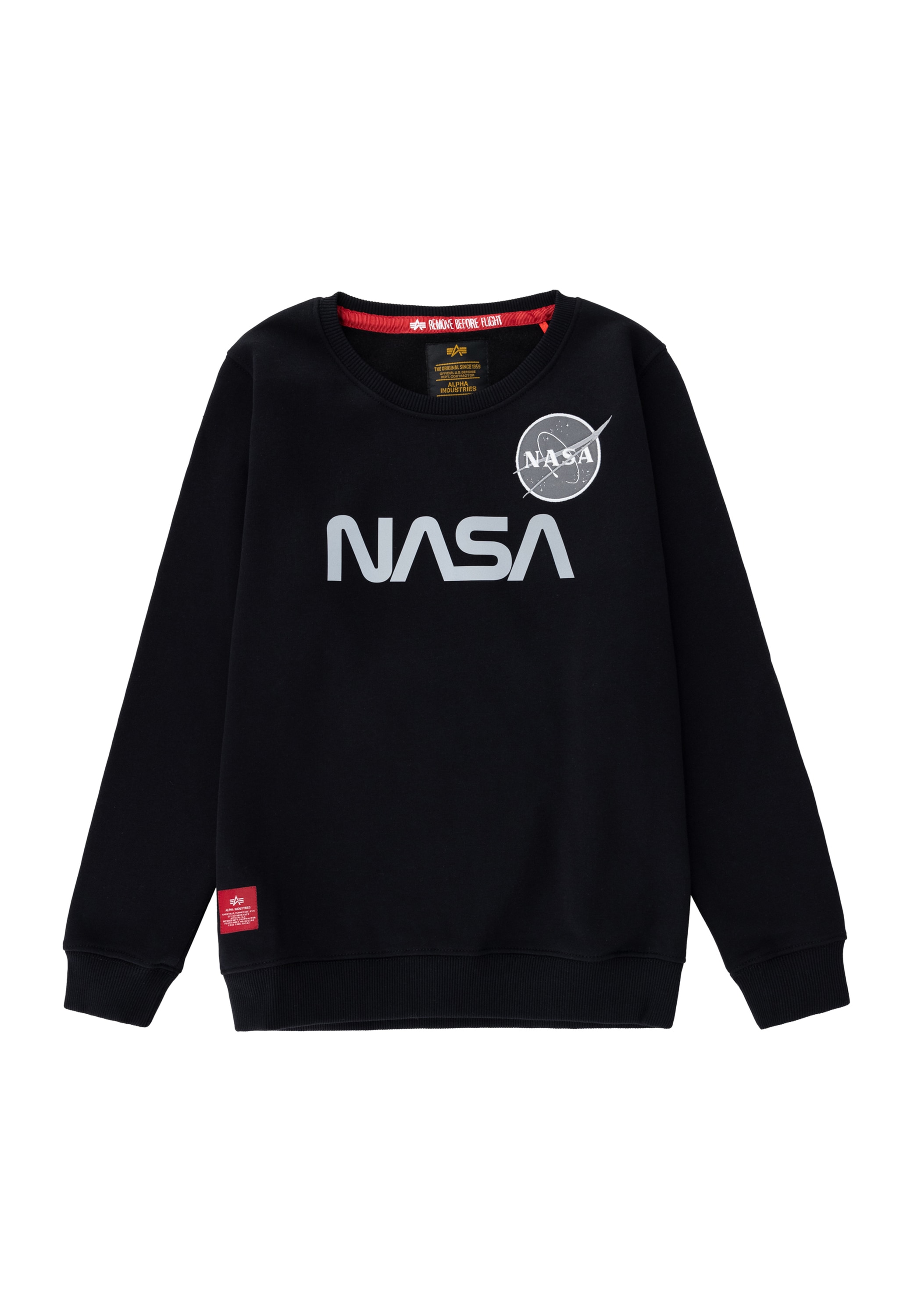 Alpha Industries Sweater »Alpha Industries Kids - Sweatshirts NASA Refl. Sweater Kids«