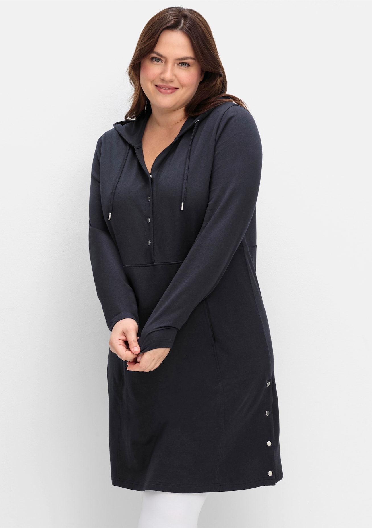 Sheego Sweatkleid »Sweatkleid«