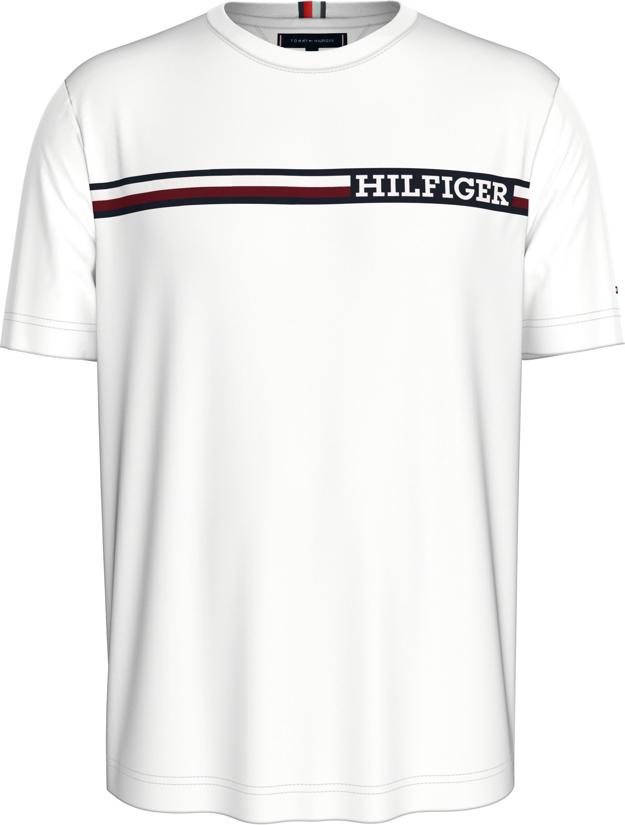 Tommy Hilfiger T-Shirt »CHEST STRIPE TEE«