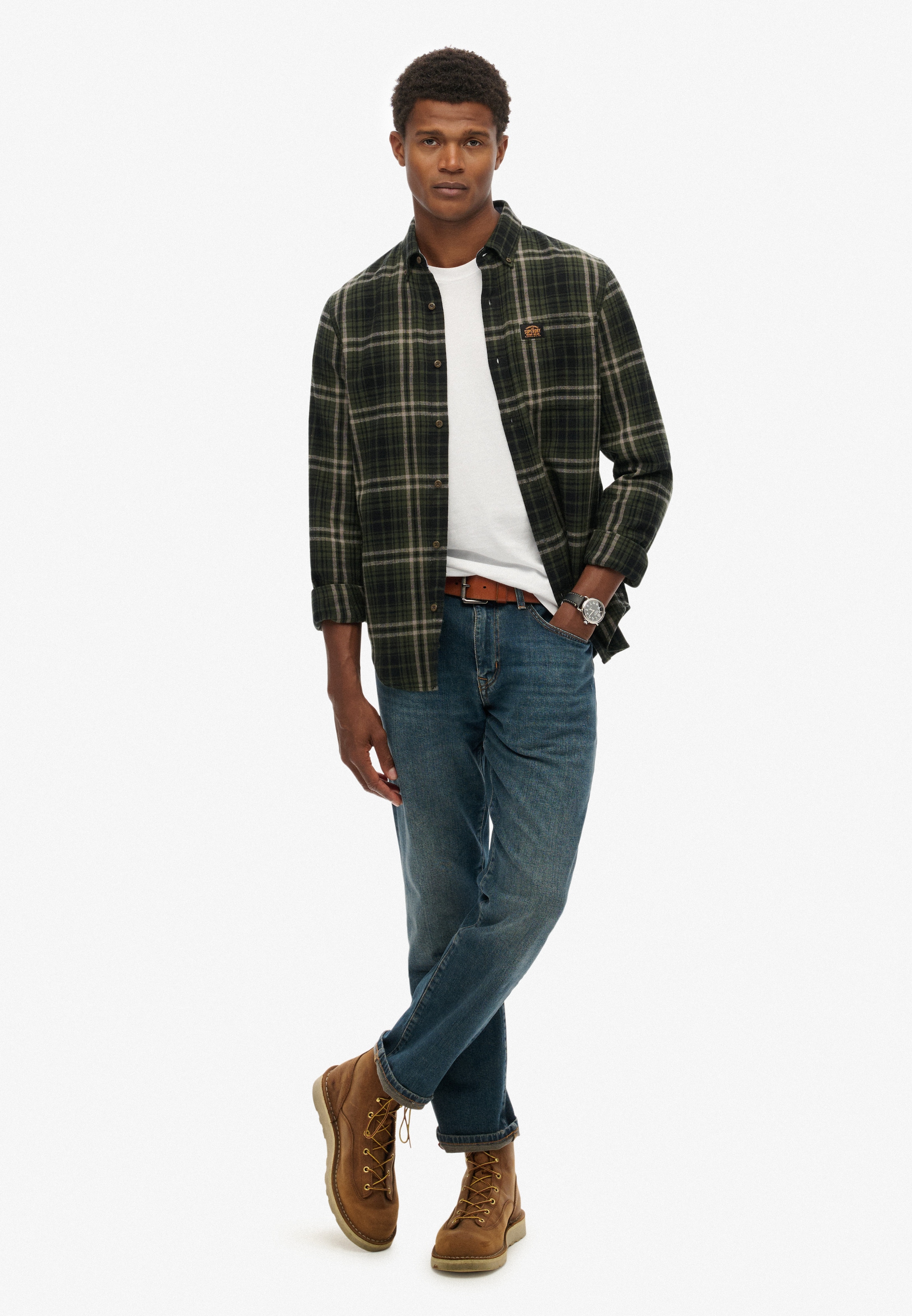 Superdry Langarmhemd »L/S COTTON LUMBERJACK SHIRT«