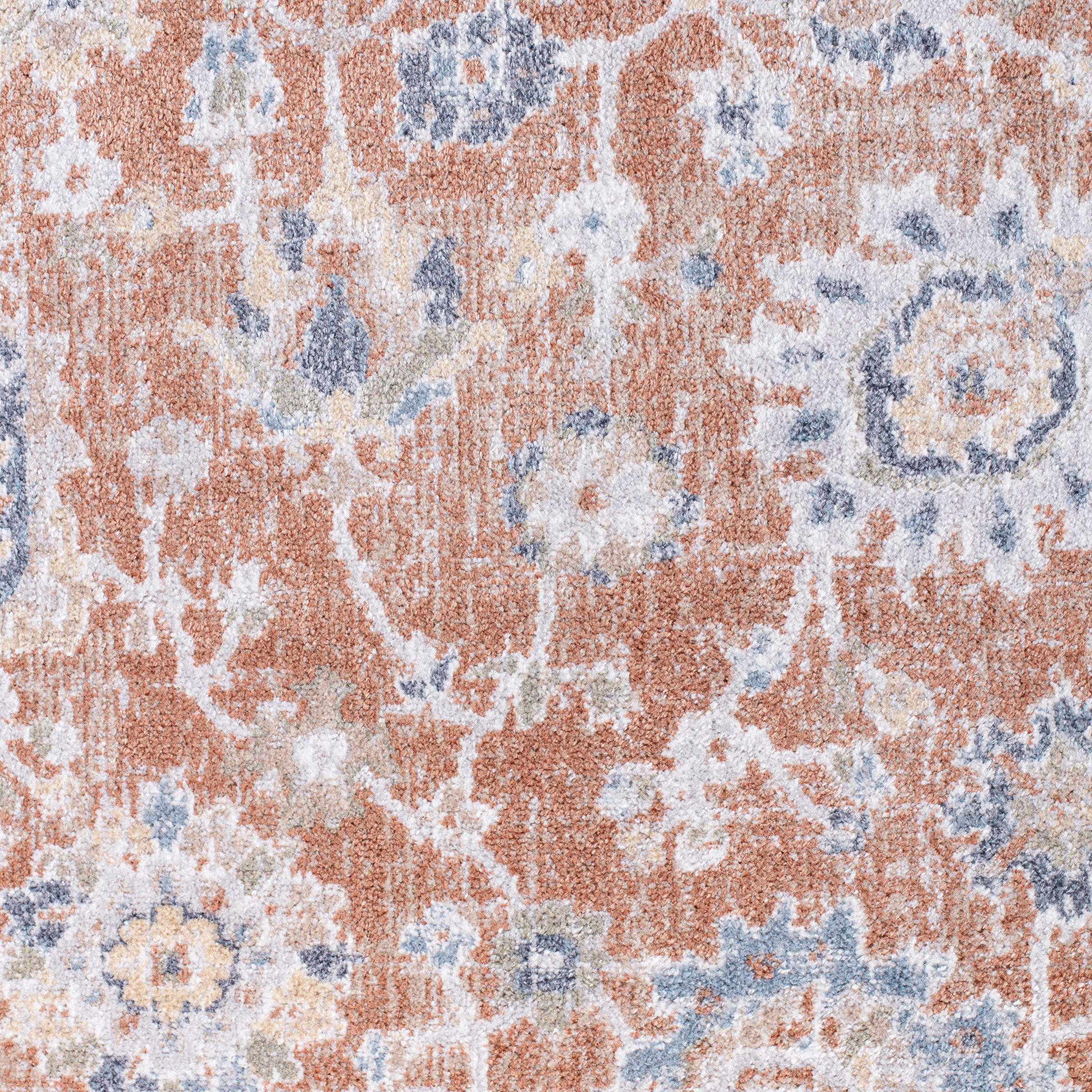 Livabliss Teppich »IQUITOS«, rechteckig, 5 mm Höhe, Maschinenwaschbar, Vintage Kurzflor Wohnzimmerteppich, Schlafzimmer