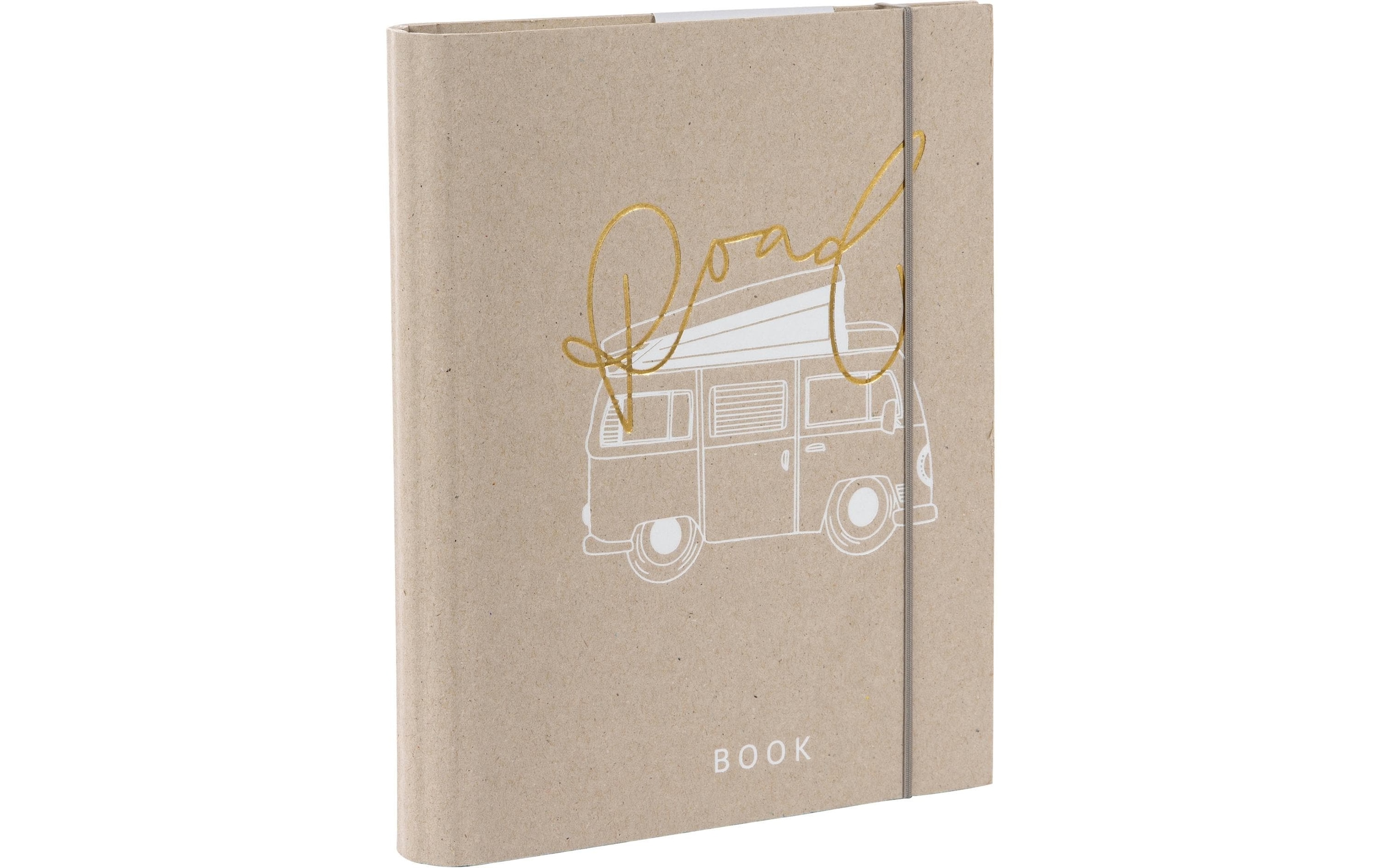 Goldfarbenbuch Notizbuch »Ringbuch Road Trip Braun«