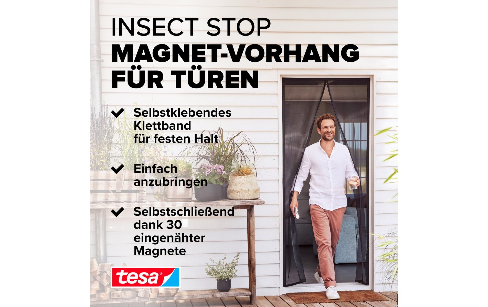 tesa Insektenschutz-Vorhang »Magnetvorhang 1.2 x 2.4 m«