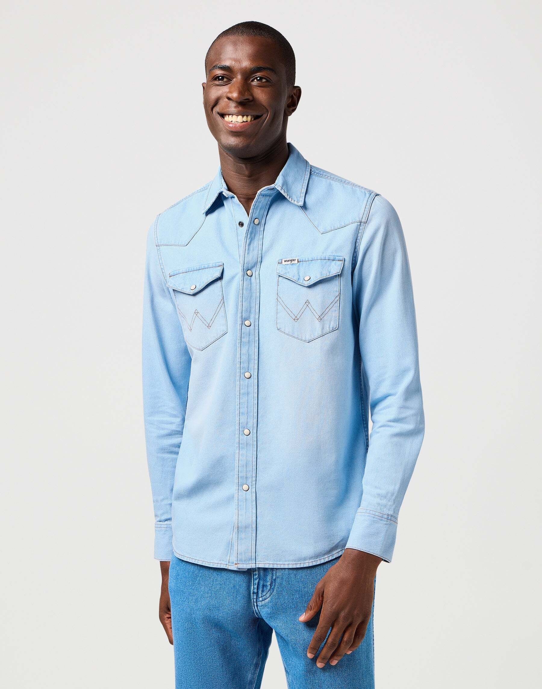 Wrangler Jeanshemd »Wrangler Jeanshemd Western Shirt«
