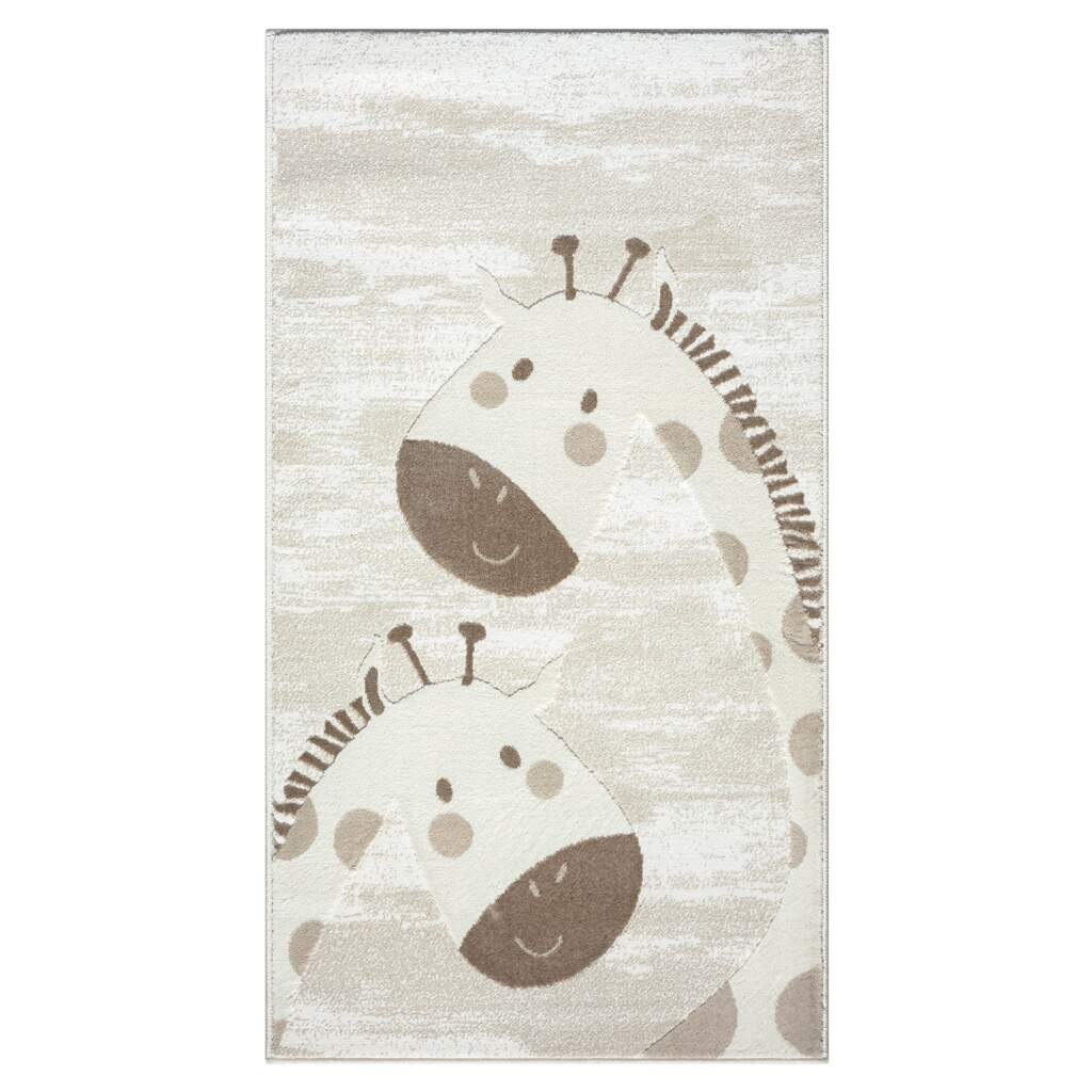 Carpet City Kinderteppich »MARA719«, rechteckig, 11 mm Höhe, Kinderzimmer, Kurzflor,robust,Tiere, Spielzimmer