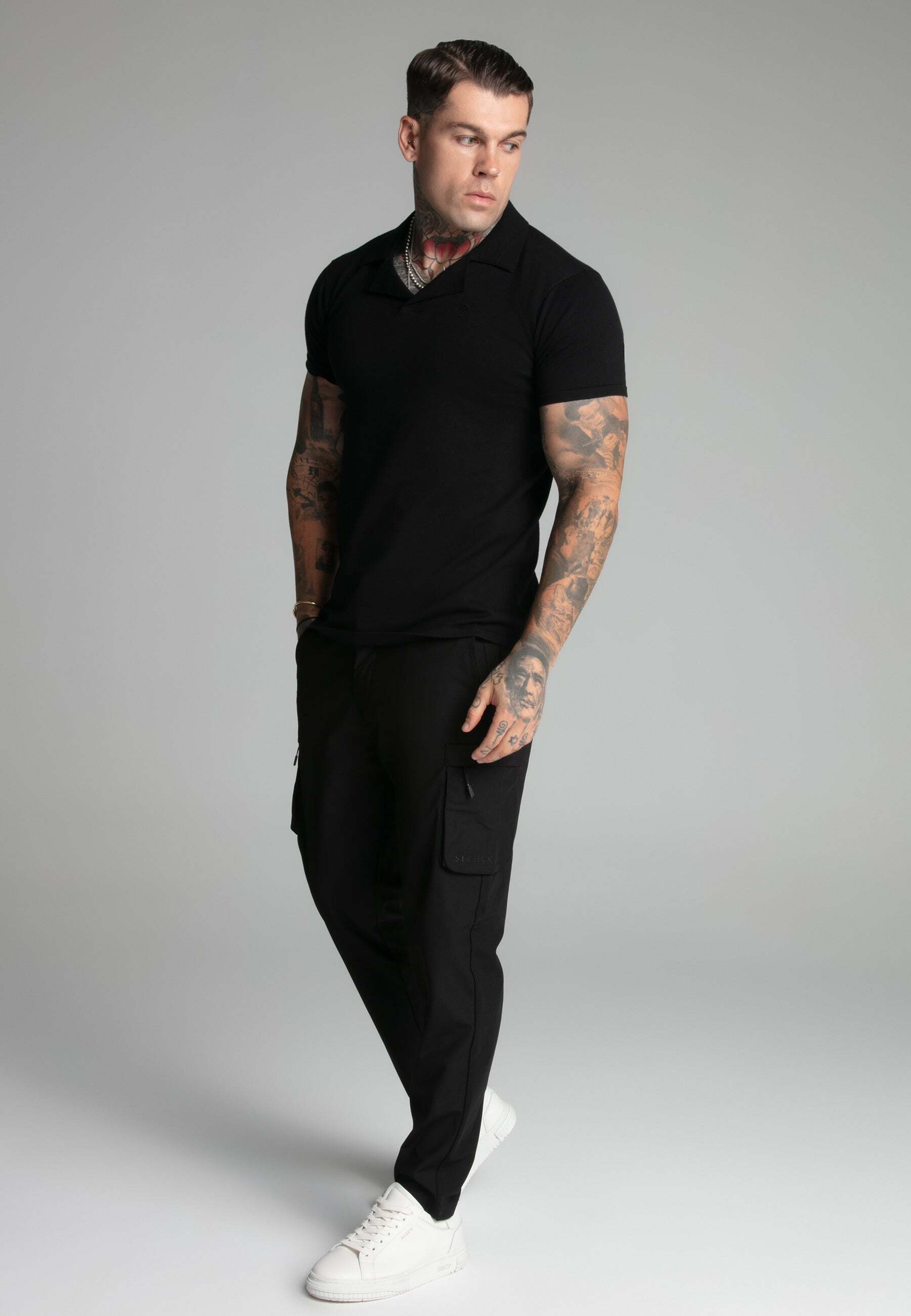 Siksilk Poloshirt »Siksilk Polo Revere Collar Polo«