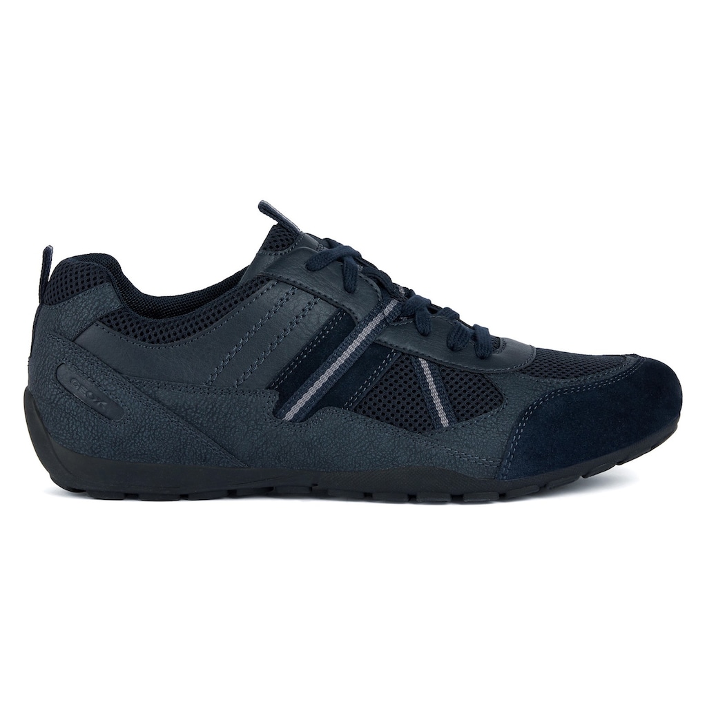 Geox Sneaker »U RAVEX«, im Material Mix, Freizeitschuh, Halbschuh, Schnürschuh