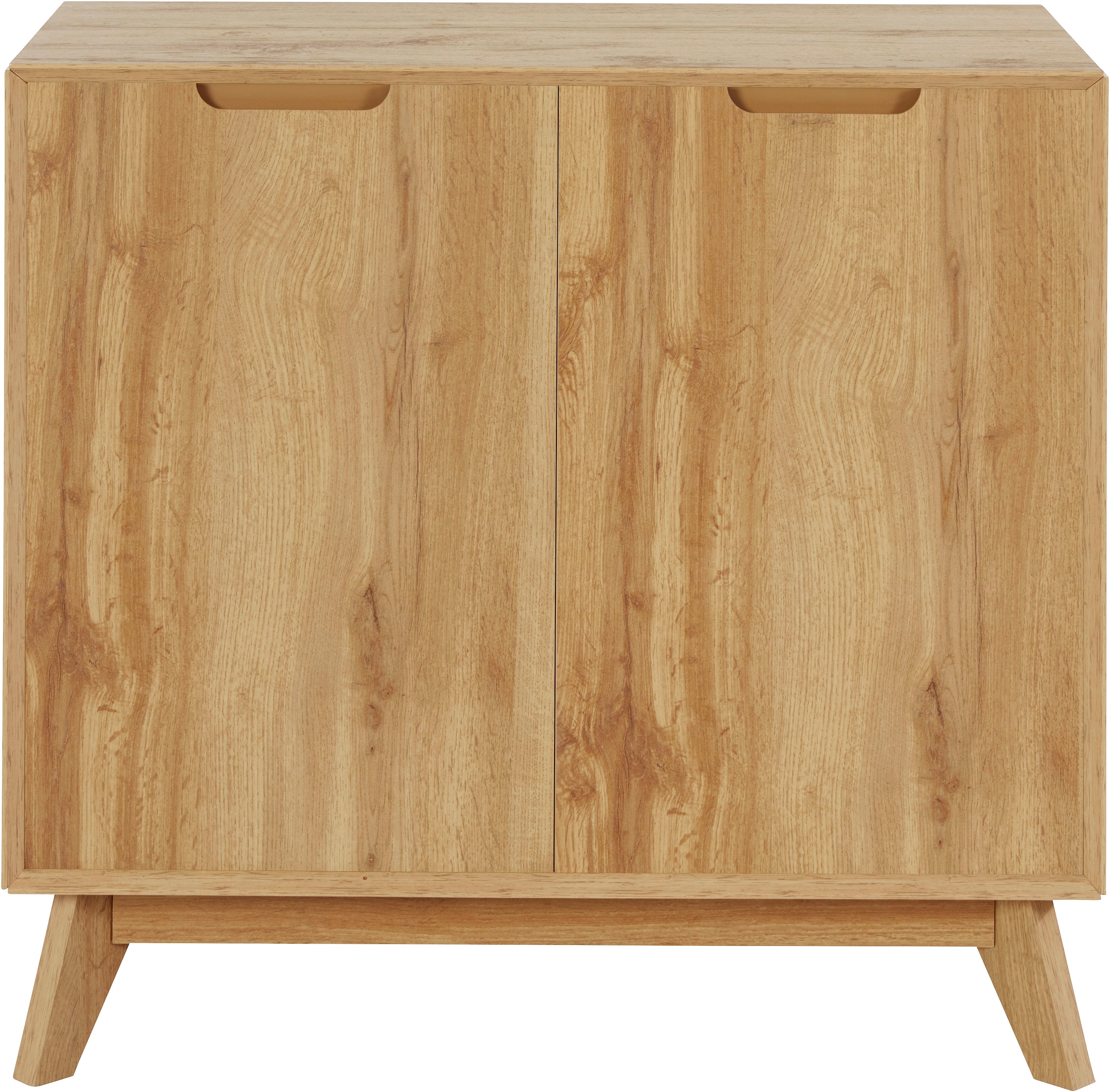 andas Sideboard »Pandrup«, Kommode mit 2 Türen und 2 verstellbare Einlegeböden, B:80 cm, H:75 cm