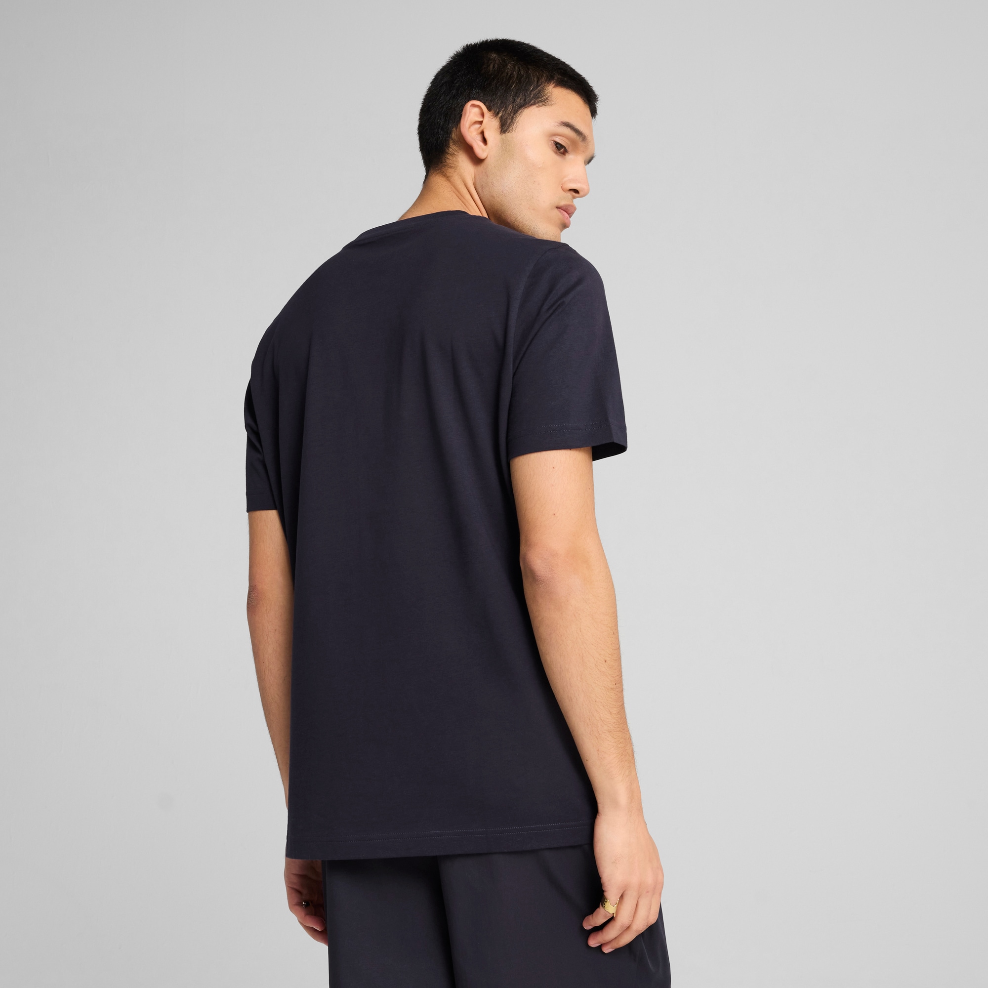 PUMA T-Shirt »ESS NO. 1 LOGO TEE«, Basic Herren T-Shirt mit Logo