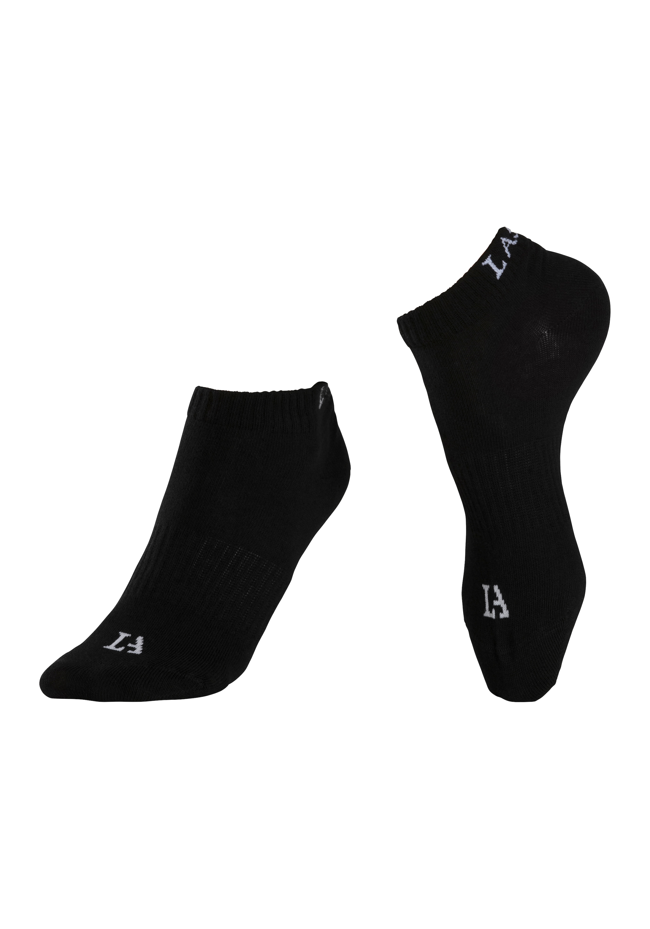 LASCANA ACTIVE Sneakersocken, (Packung, 6 Paar), mit eingestricktem Marken Logo