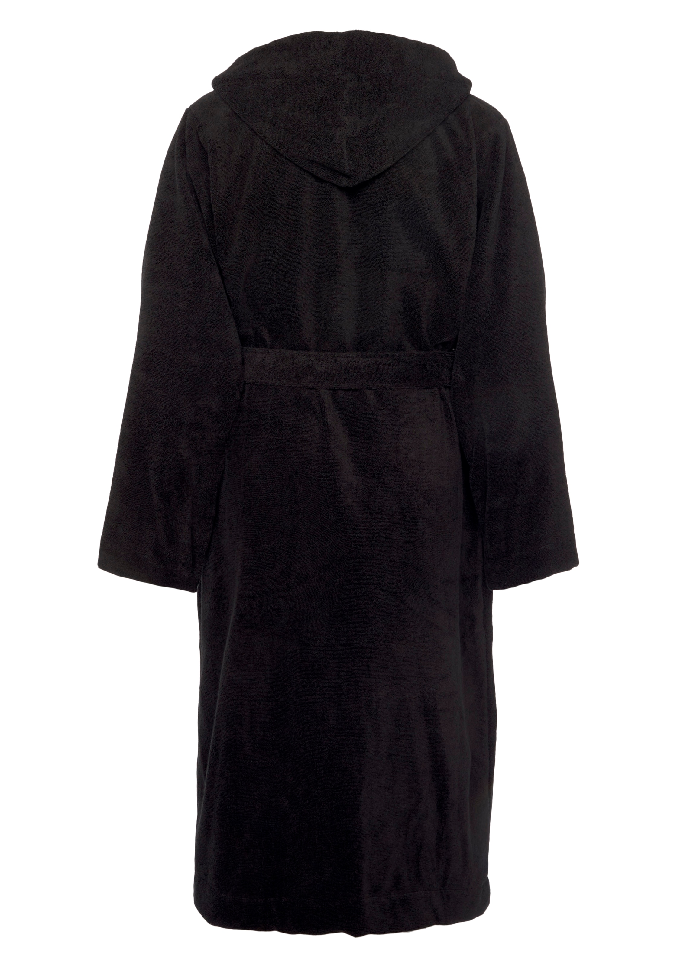 HUGO Underwear Bademantel »Terry Gown Hooded«, mit Kapuze & kontrastfarbenen Logo