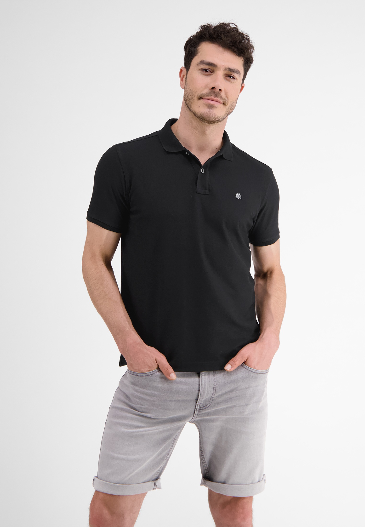 LERROS Poloshirt »LERROS Klassischer Polostyle in *Cool & Dry* Piquéqualität«