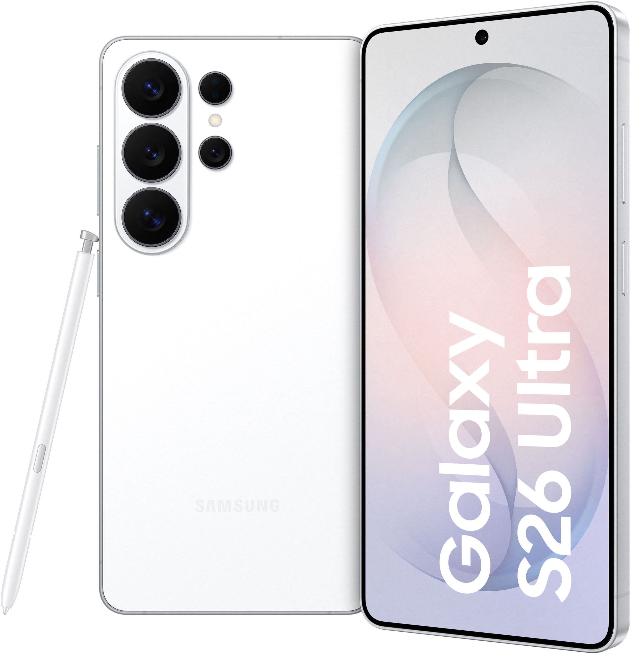 Samsung Smartphone "Galaxy S26 Ultra" weiss