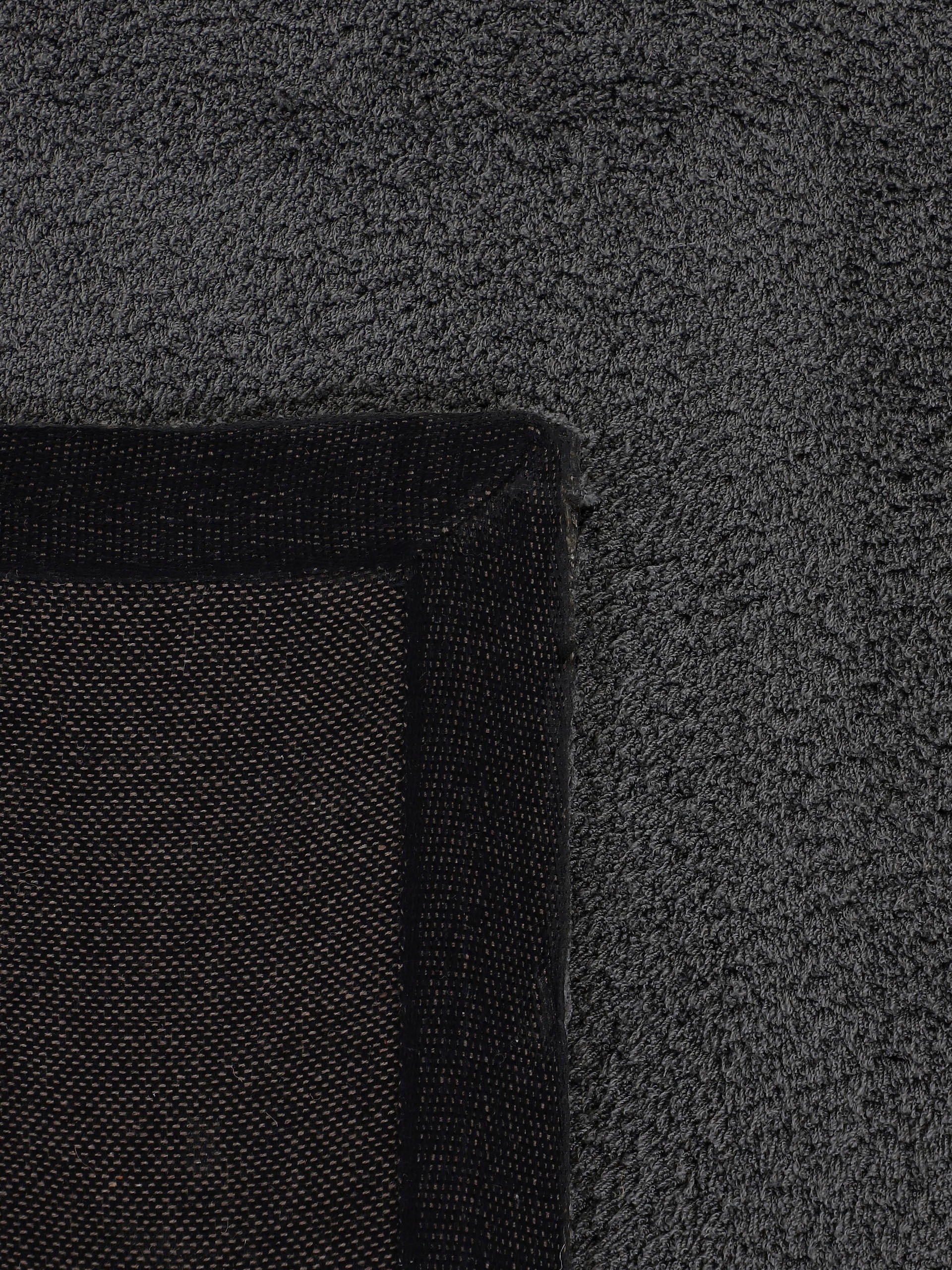 carpetfine Teppich »Silky«, rund, 20 mm Höhe, Shaggy, Langflor, uni, besonders weich, handarbeit