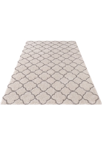 HANSE Home Hochflor-Teppich »Luna«, rechteckig, 35 mm Höhe, Geometrisches Muster,... kaufen