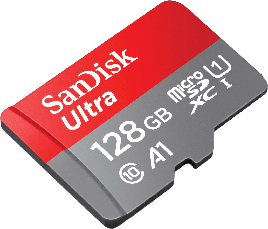 Sandisk Speicherkarte "Ultra microSDXC" (128 GB Class 10 )