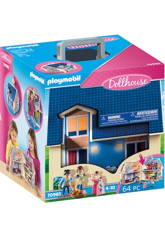 Konstruktions-Spielset »Mitnehm-Puppenhaus (70985), Dollhouse«, (64 St.), Made in Europe