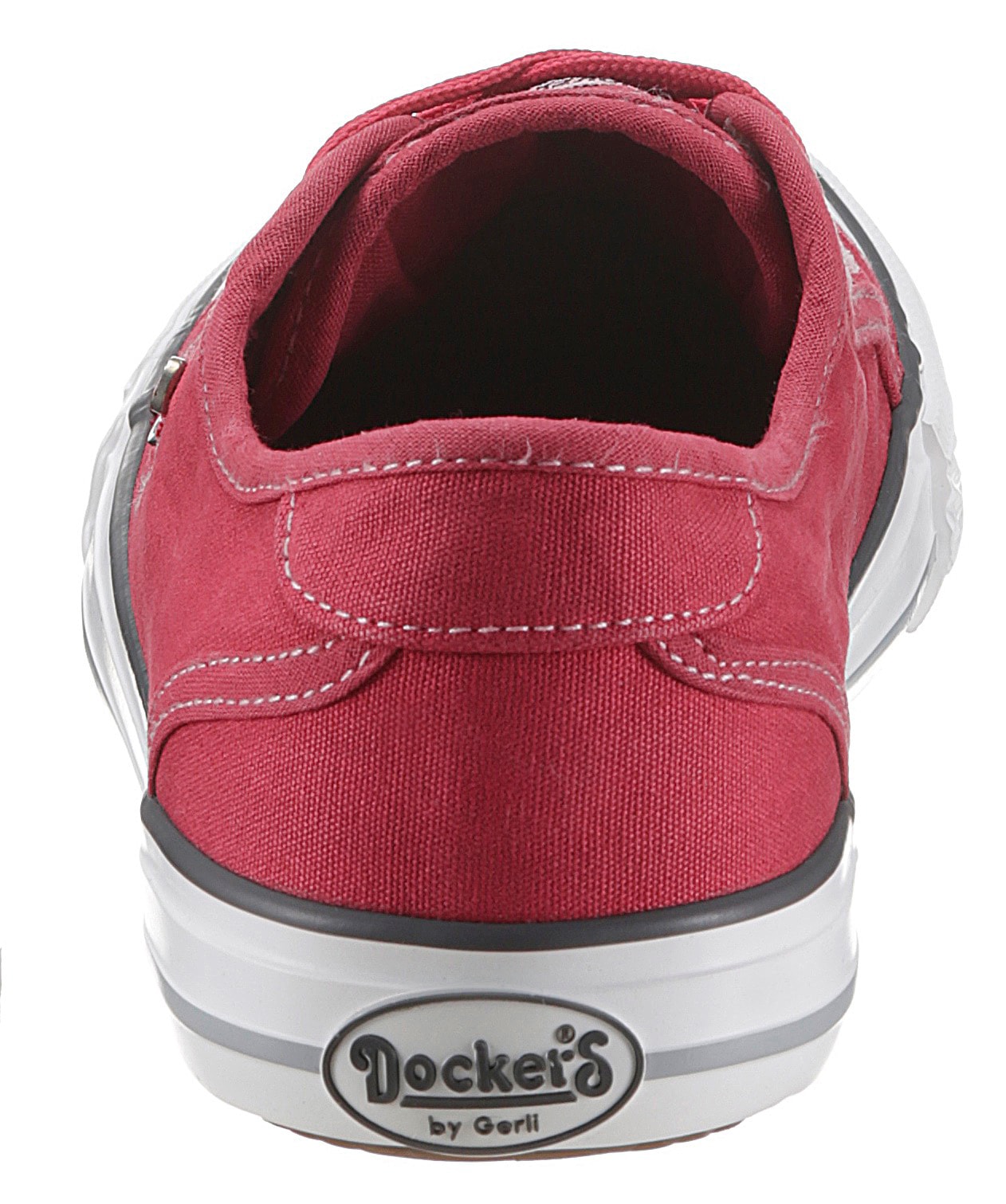 Dockers by Gerli Slip-On Sneaker, Sneaker, Schlupfschuh, Freizeitschuh mit elastischer Zierschnürung