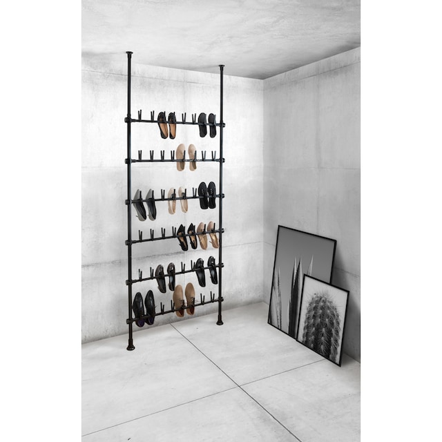 WENKO Schuhregal »Herkules Shoes«, für 48 Paar Schuhe, höhenverstellbar 165  - 300 cm online shoppen | Jelmoli-Versand